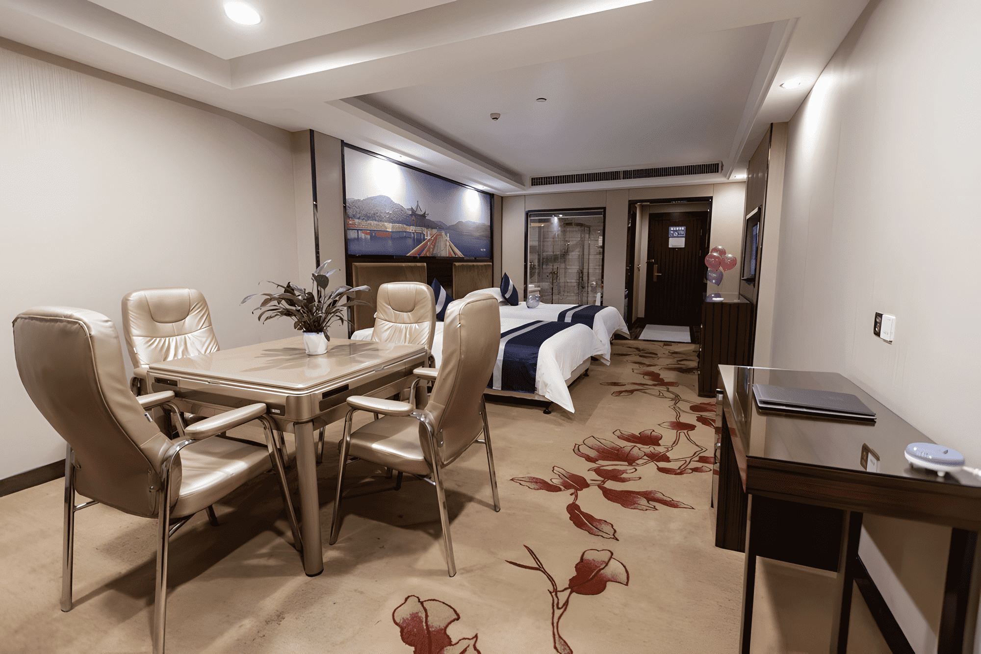 悦聚·棋牌双床房