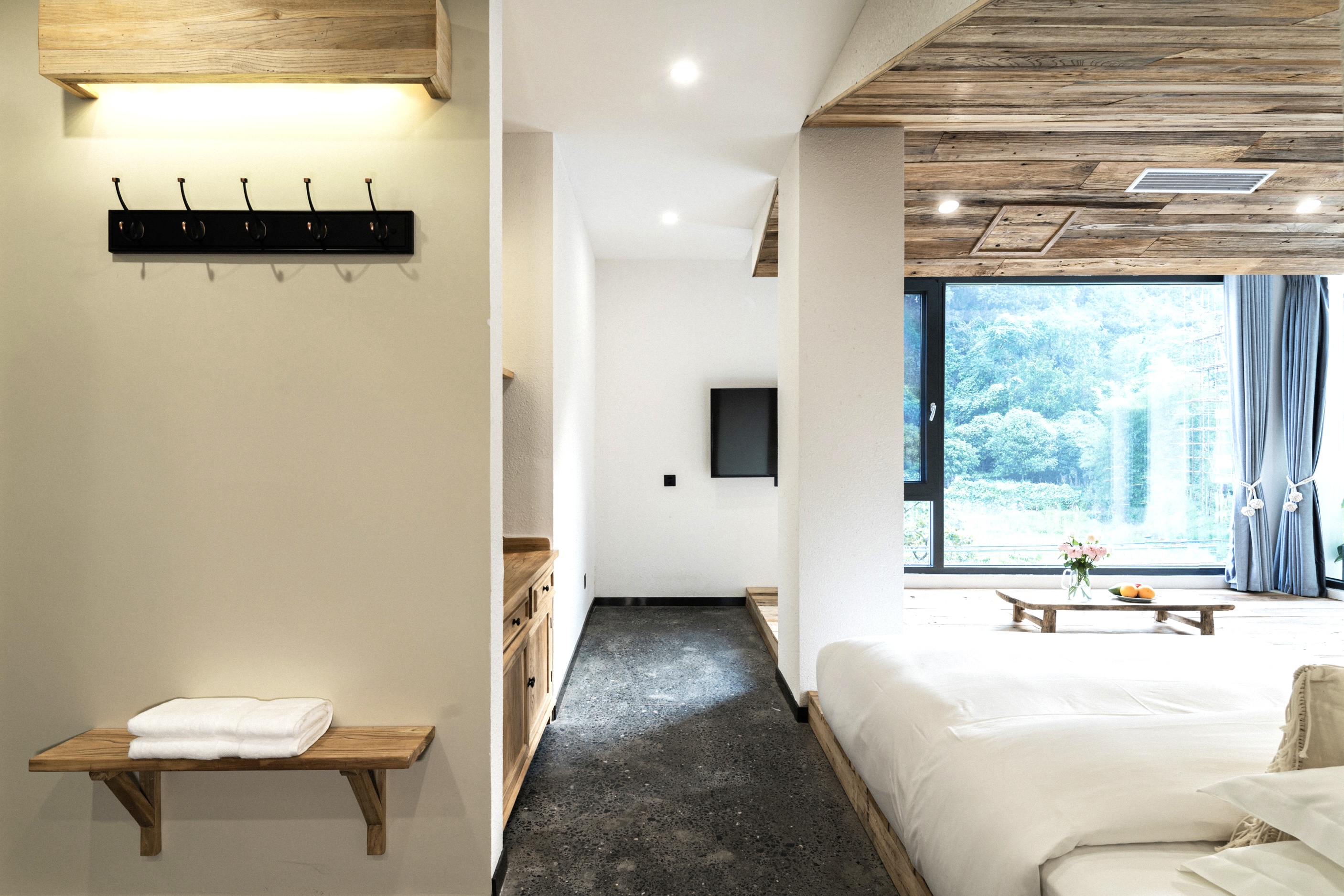 溯淶·榻榻米雙床房（1.5+1.5）+休閑大露臺