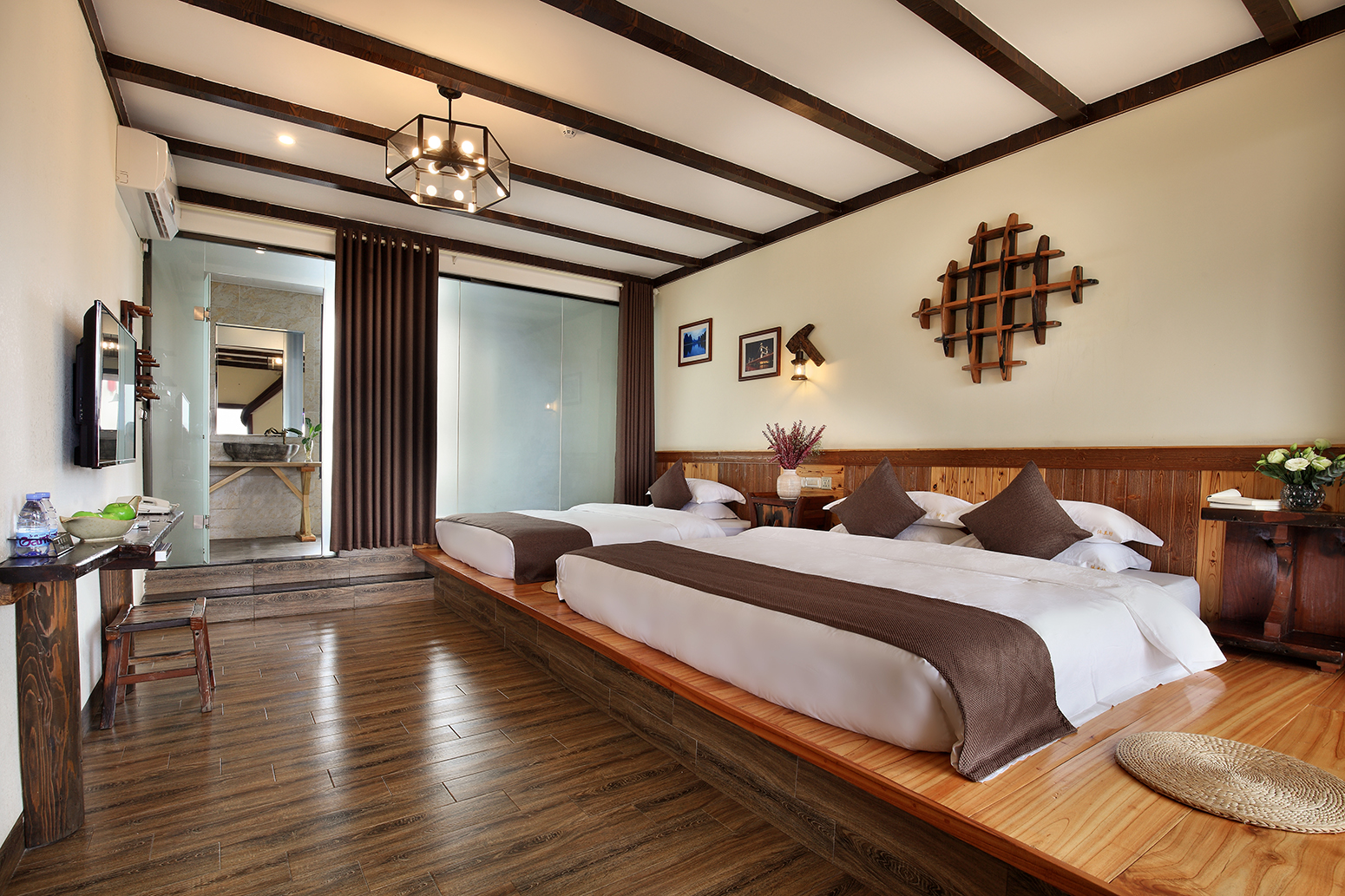 逍遥漓江||奢享景观露台+榻榻米家庭房+山恋远眺