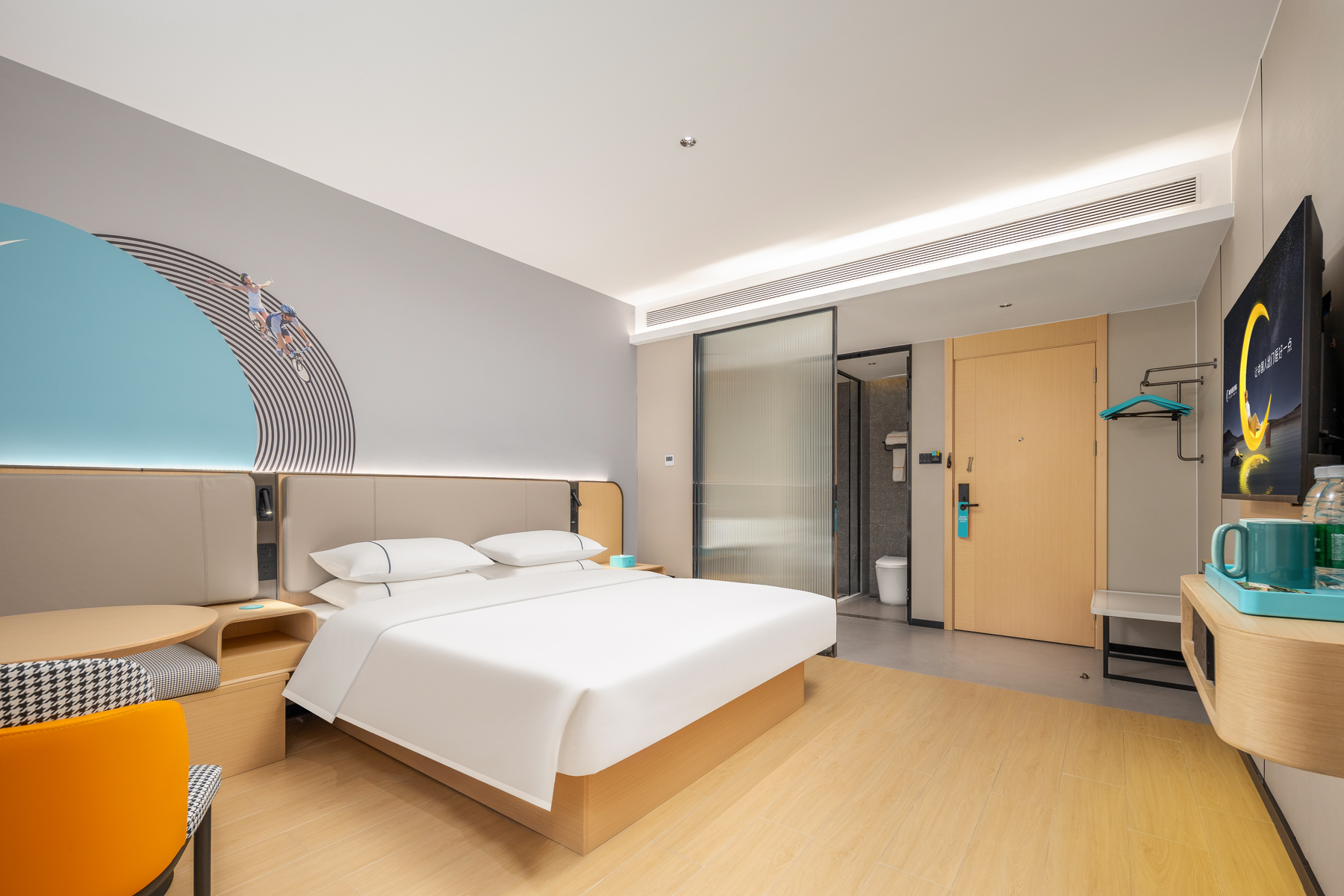 城景大床房-手机投屏+高空城景+零压枕