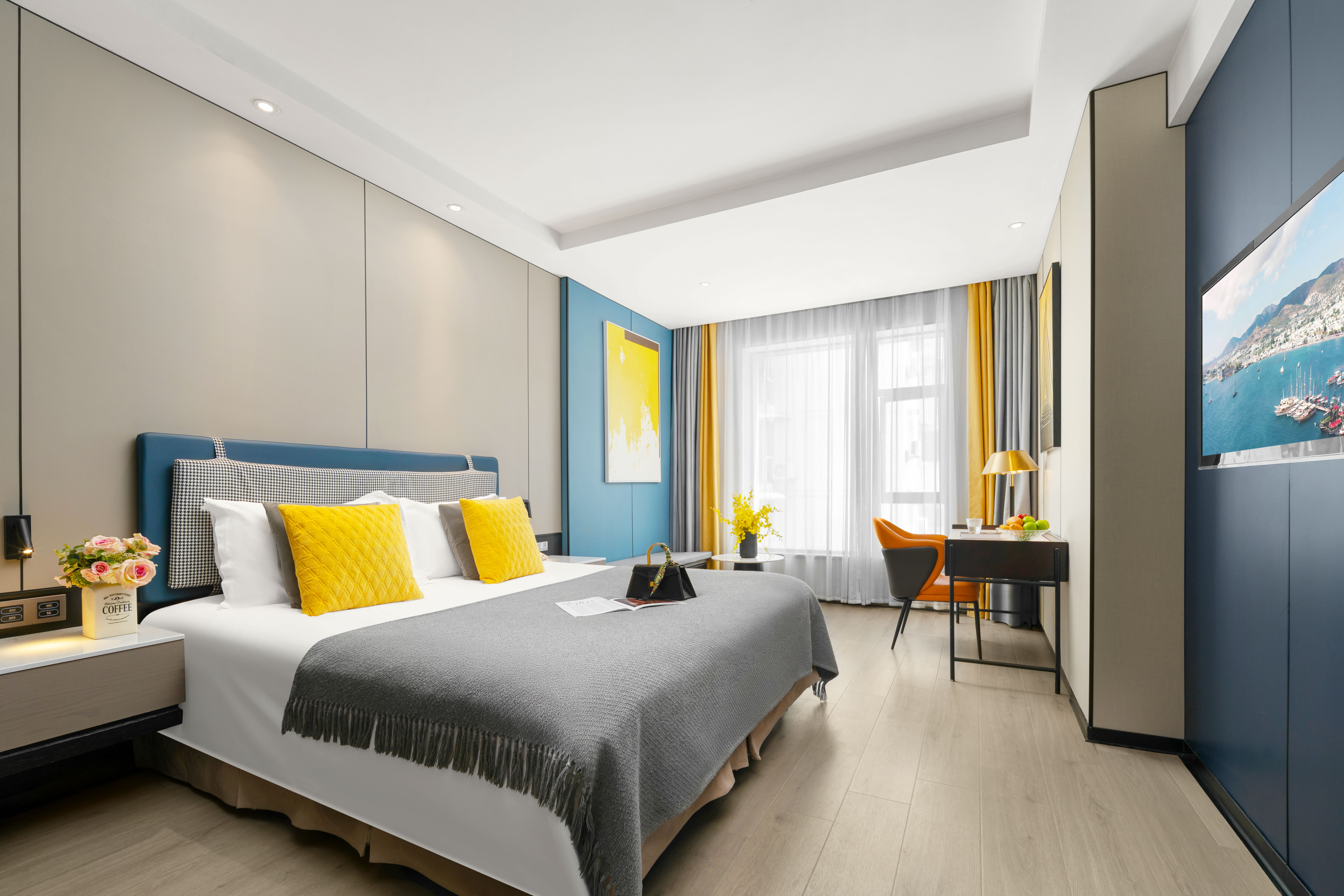 阳光雅致大床房 （智能马桶+深睡床垫+品质吹风机）