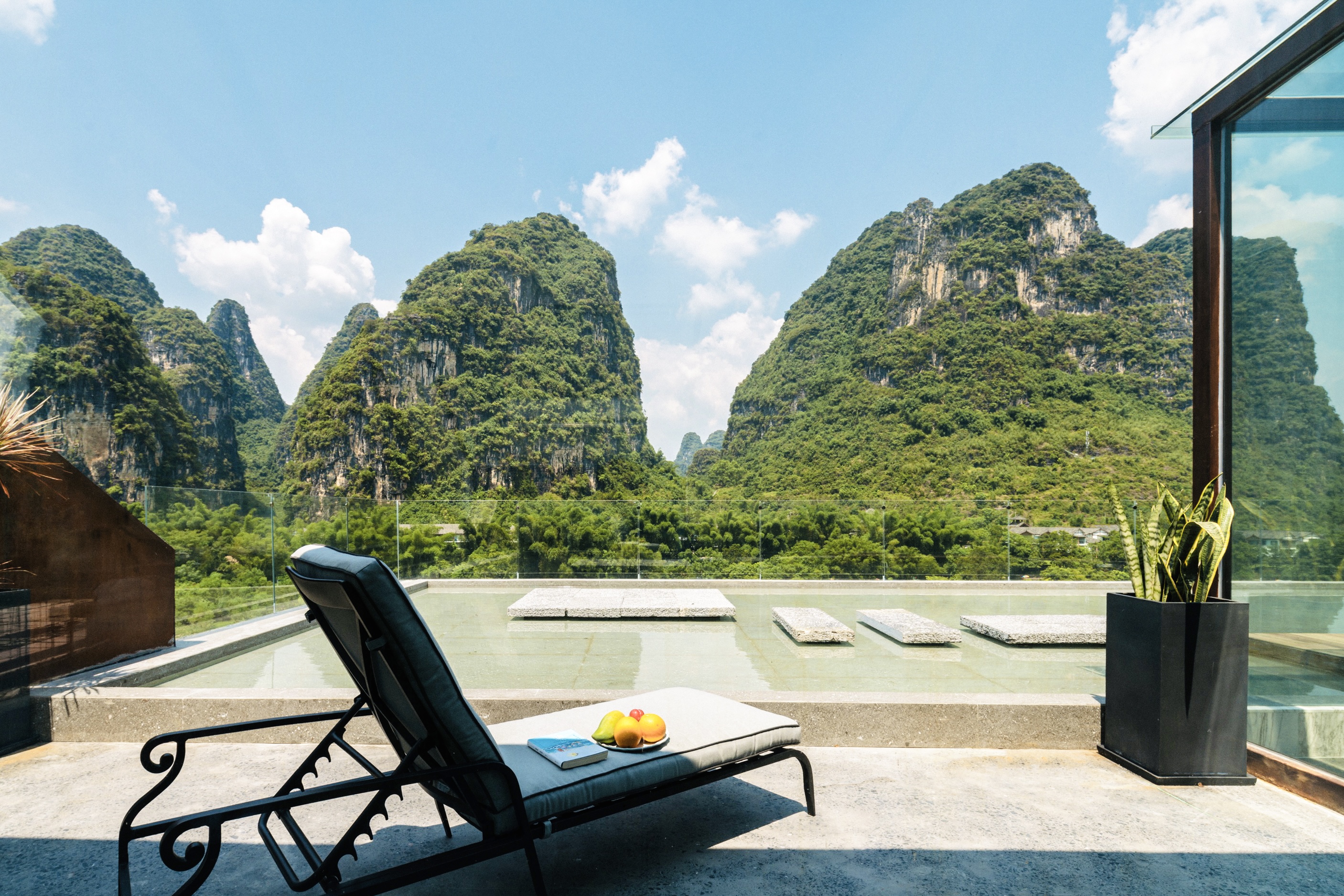 溯隱·星空全景套房+山水倒影景觀池+雙臥雙衞浴+茶室