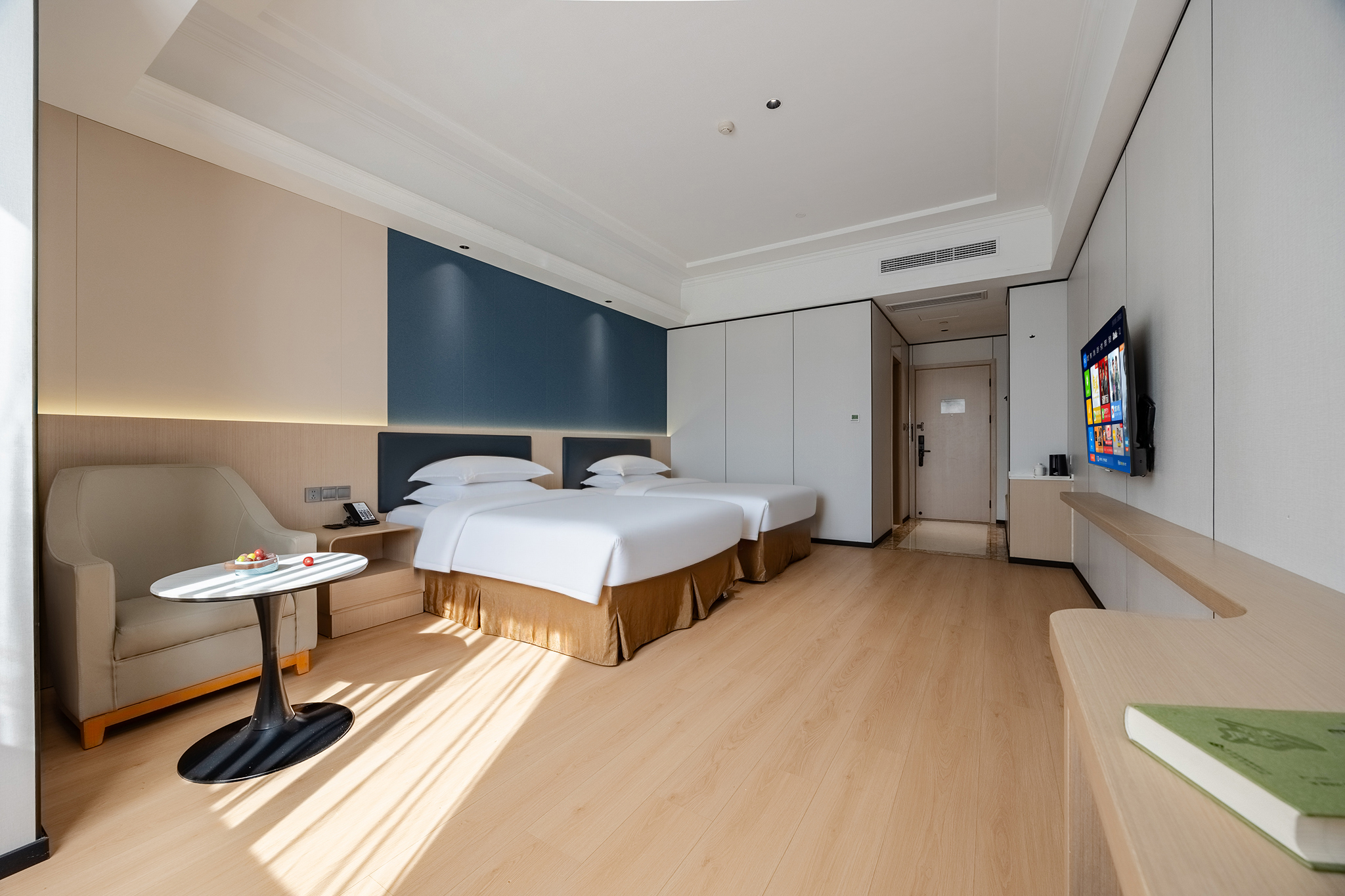 高级双床房【55寸投屏电视+舒睡床品】