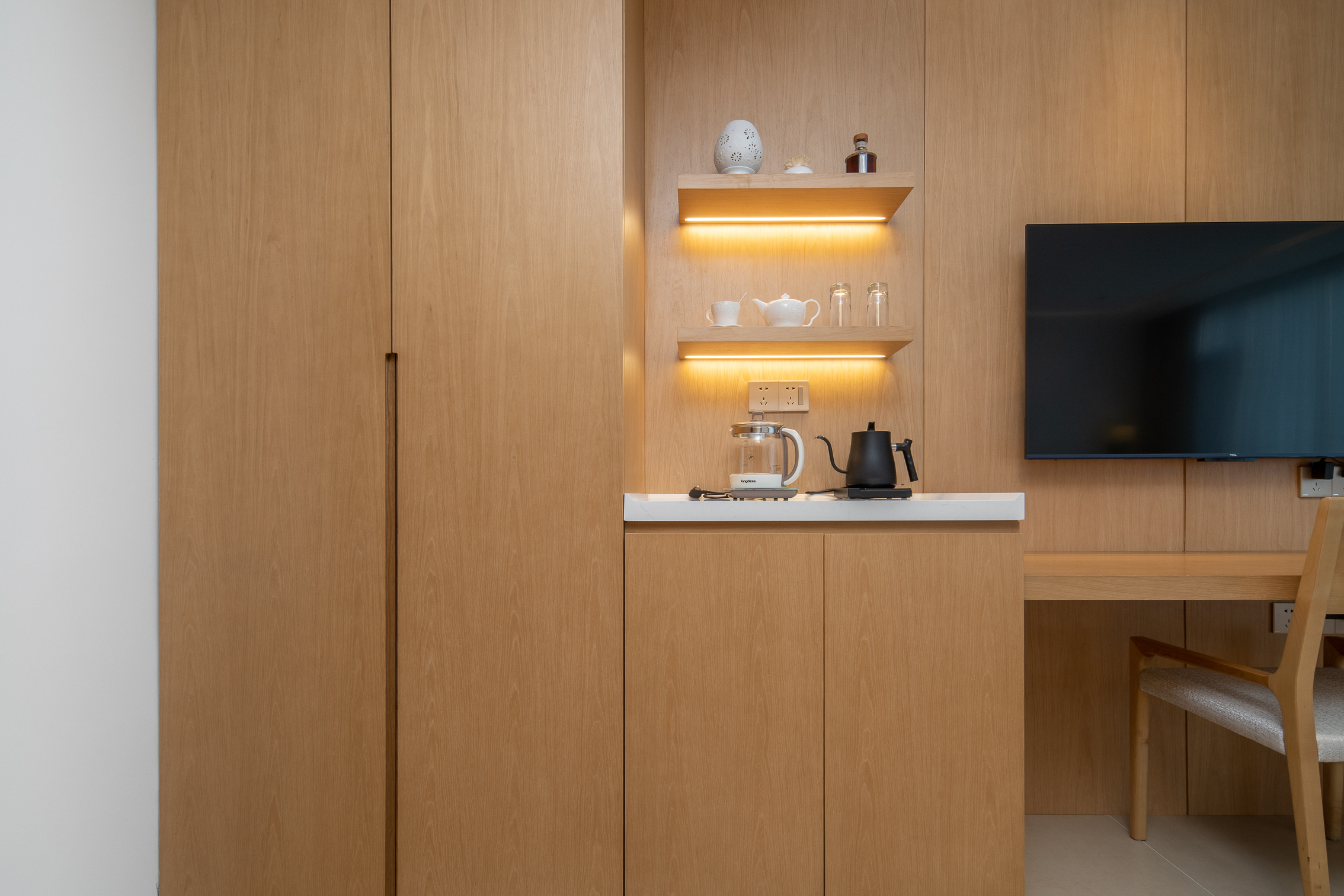 云栖双床房（禅意品茶软塌+智能马桶+解压泡澡浴缸）