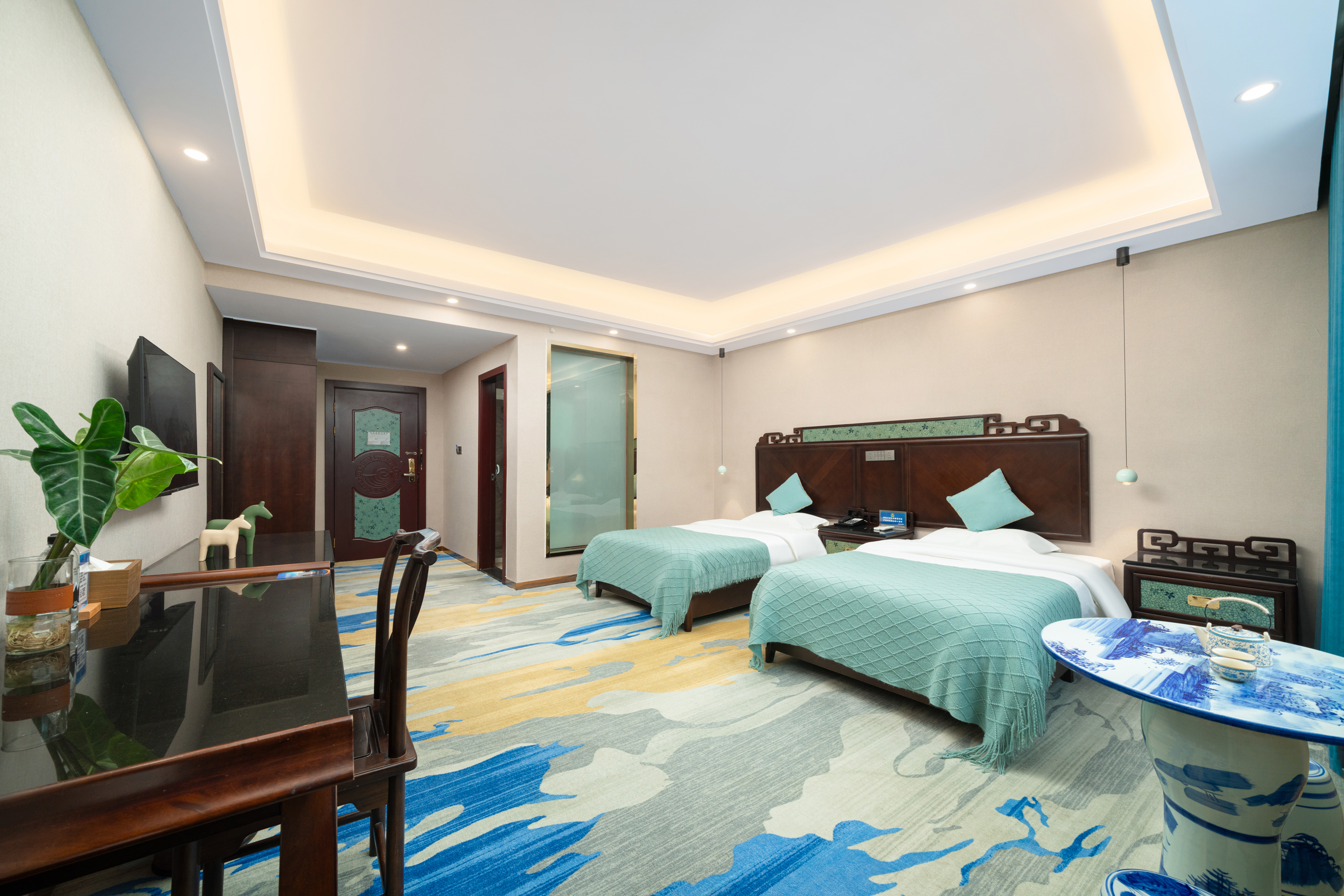 青花·御景双人房