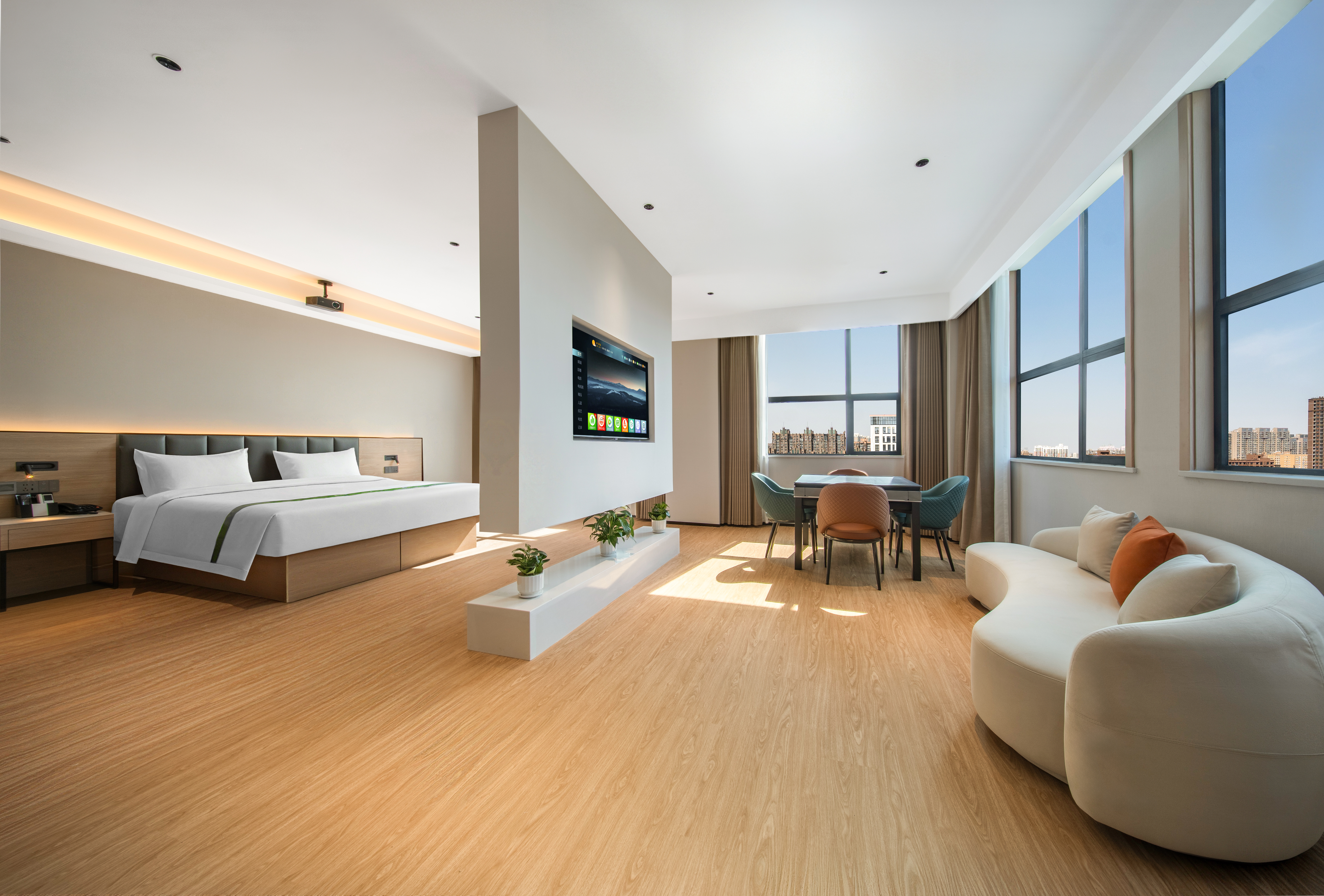 景观套房【百寸投影+腾讯云视听极光会员】