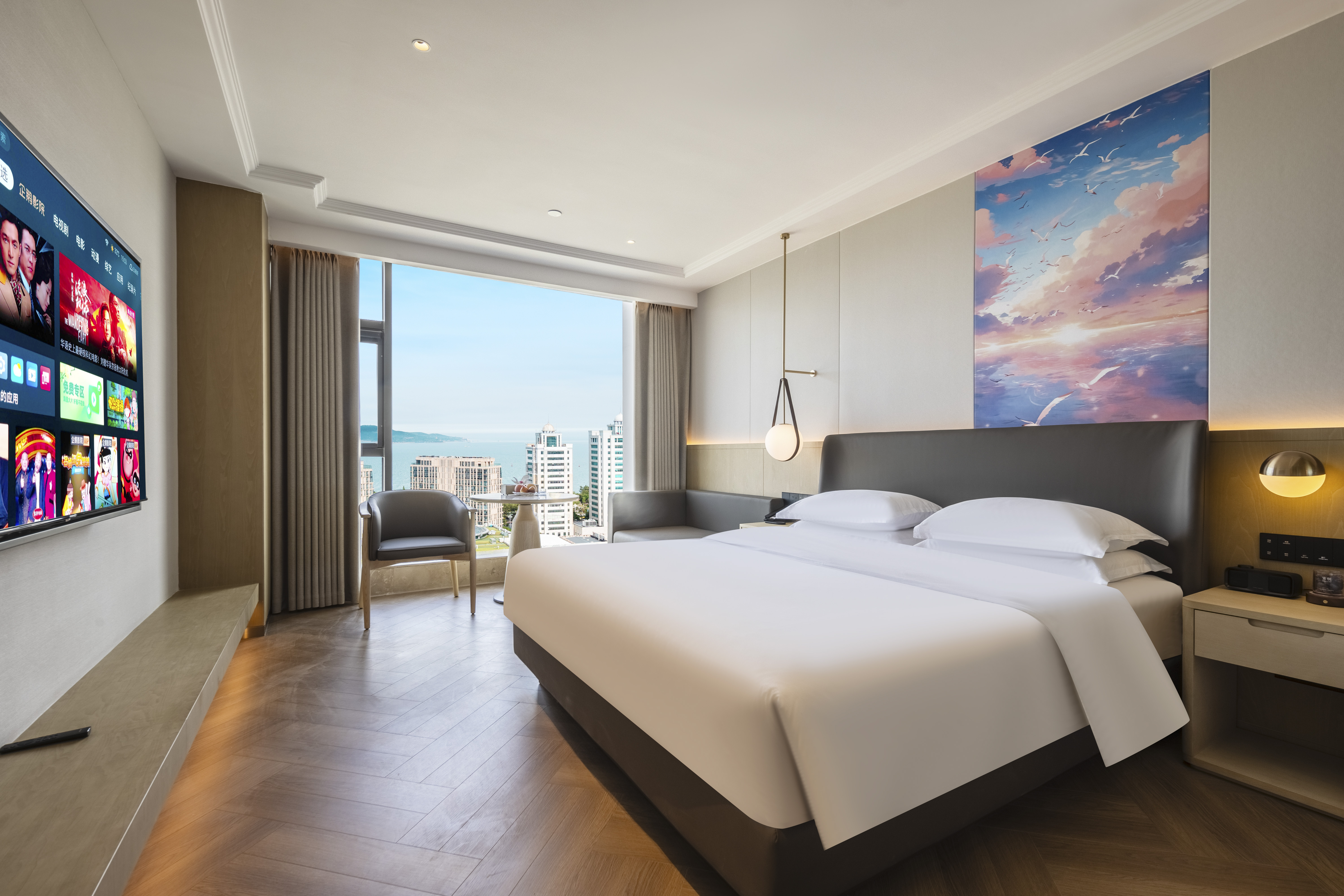 风雅海景大床房（语音智控+金可儿床垫）