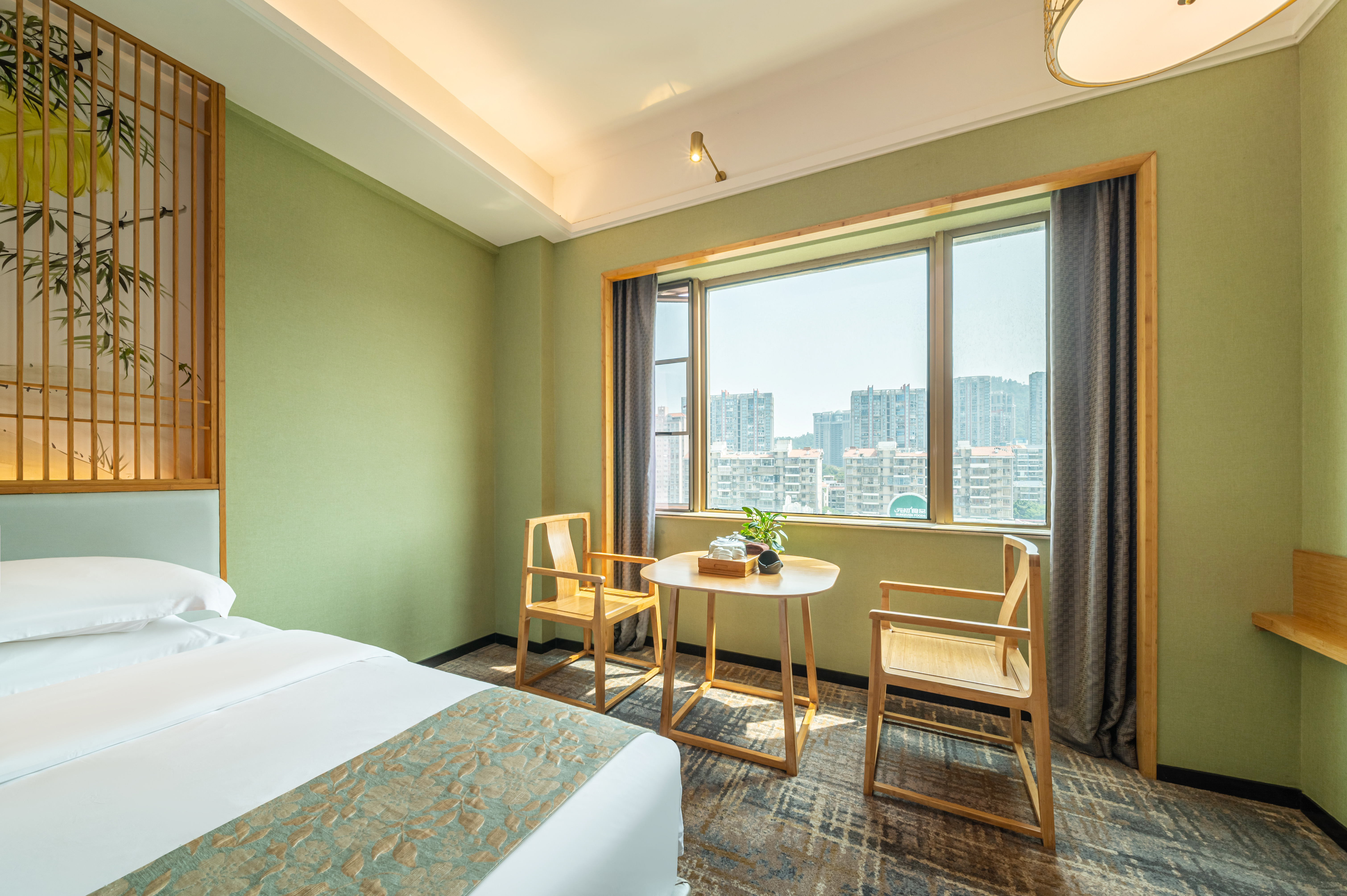 Meiyuan Hotel豪华瑞竹双床房