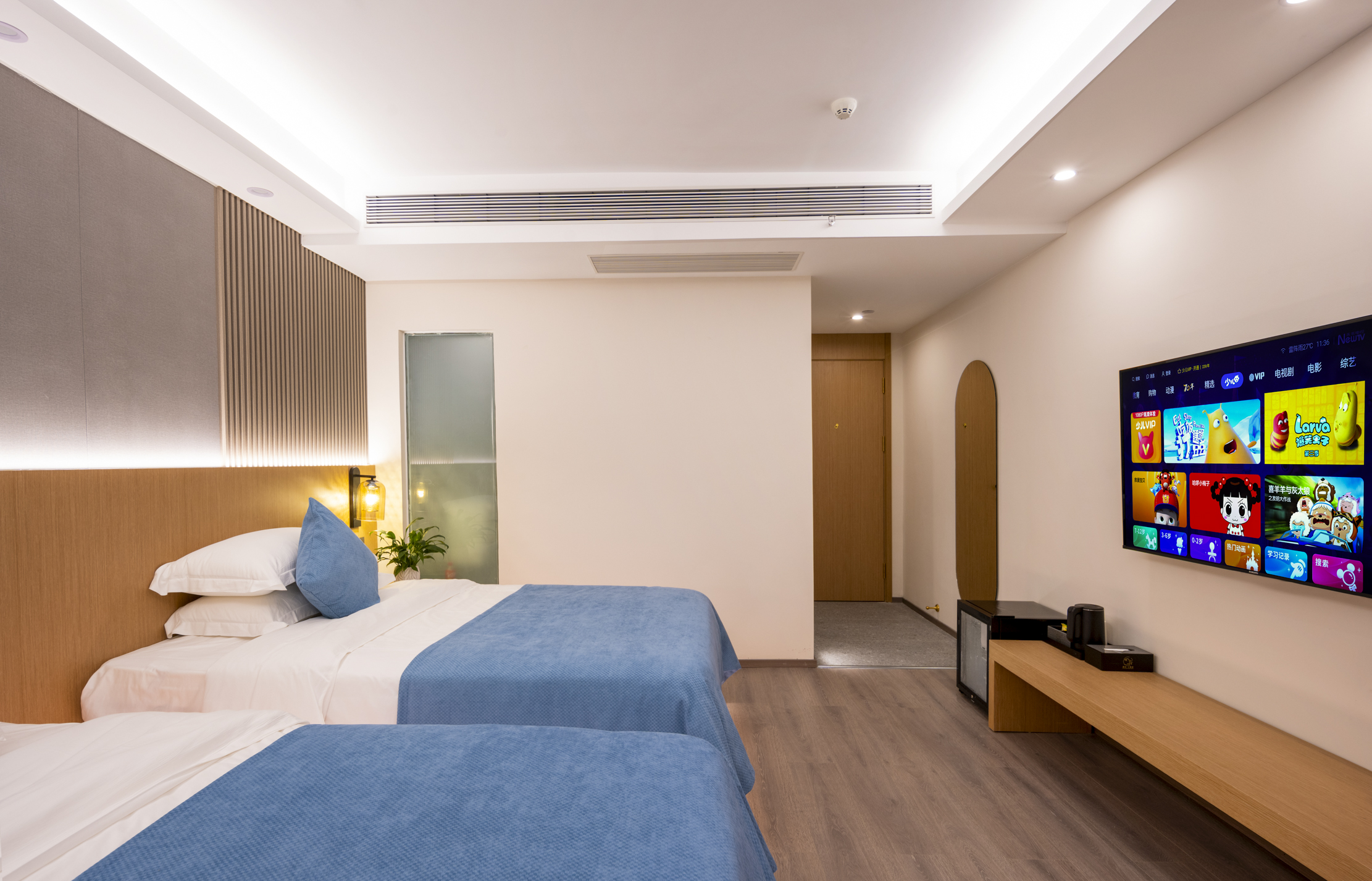 豪华双床房『小冰箱+新风系统』