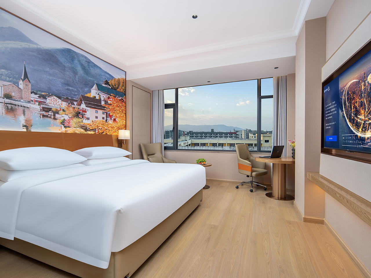 商务大床房（全屋语音智能+雅静大窗+会客茶桌）