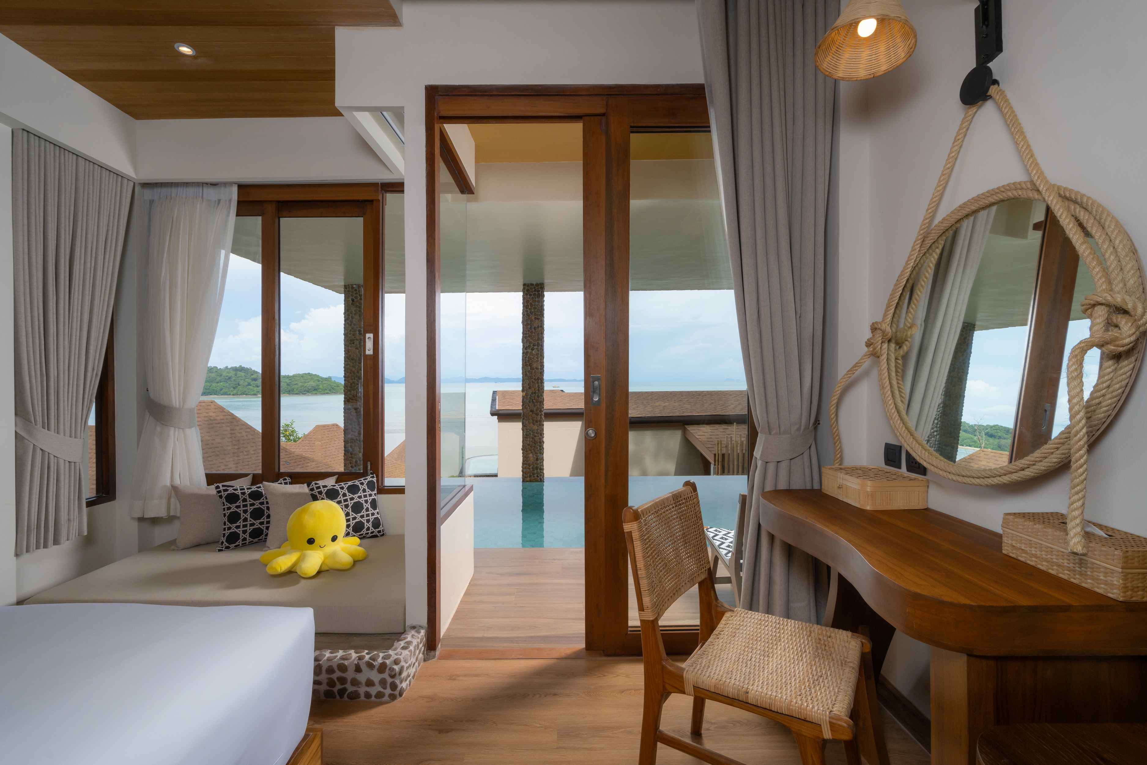 泳池一室雙床別墅