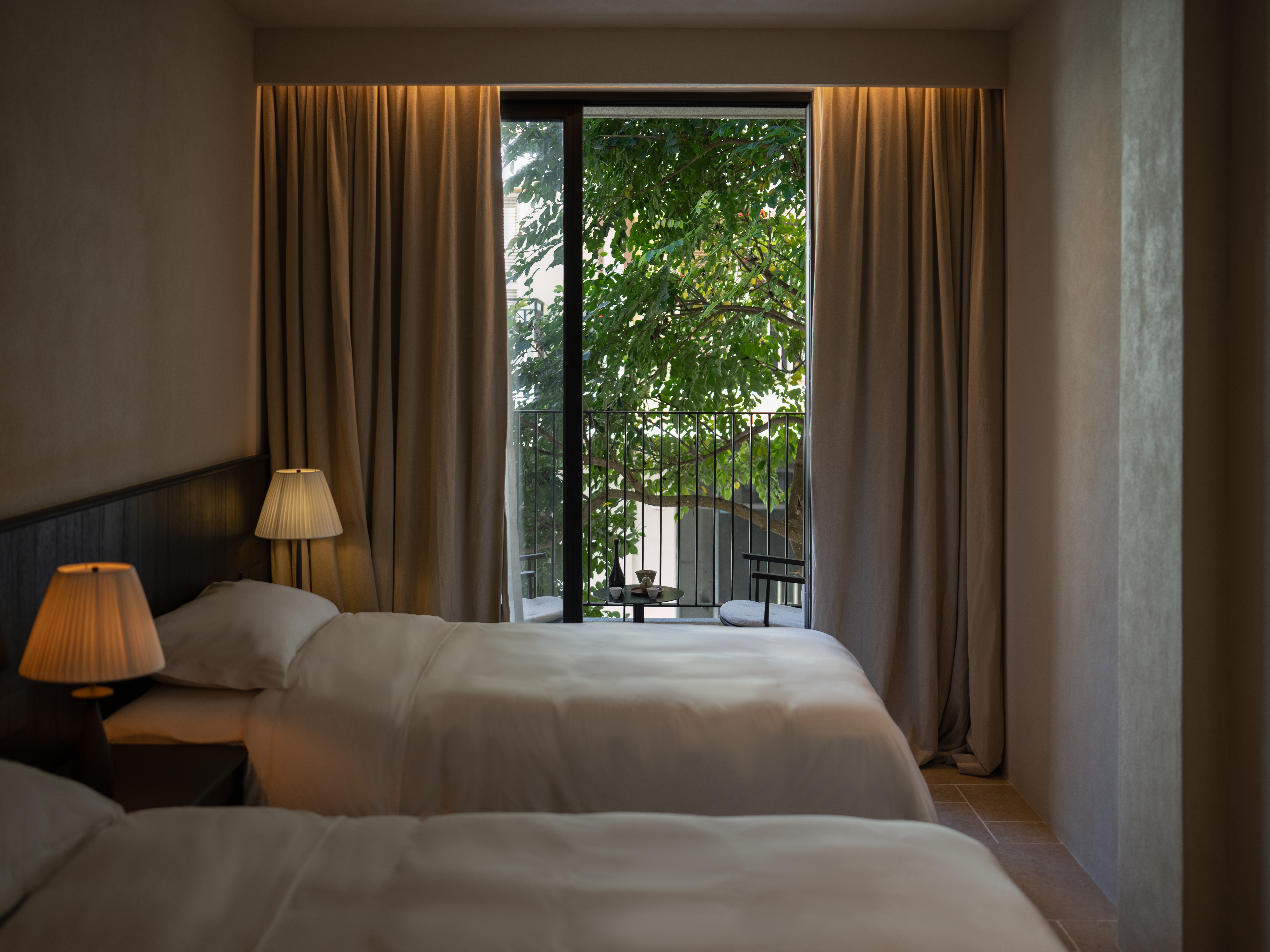 易武精品露台双床房