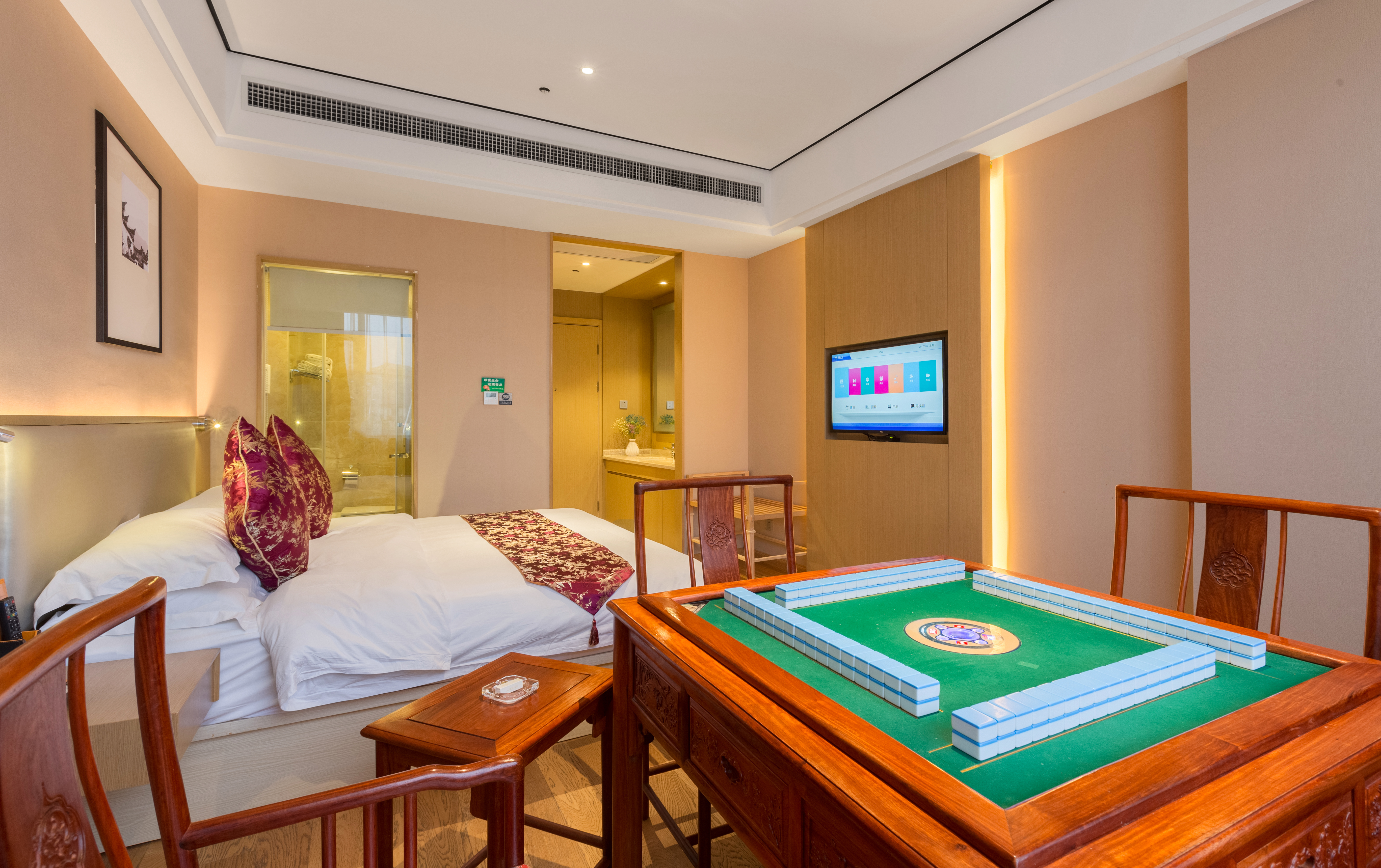 Double Room (With chess & cards)