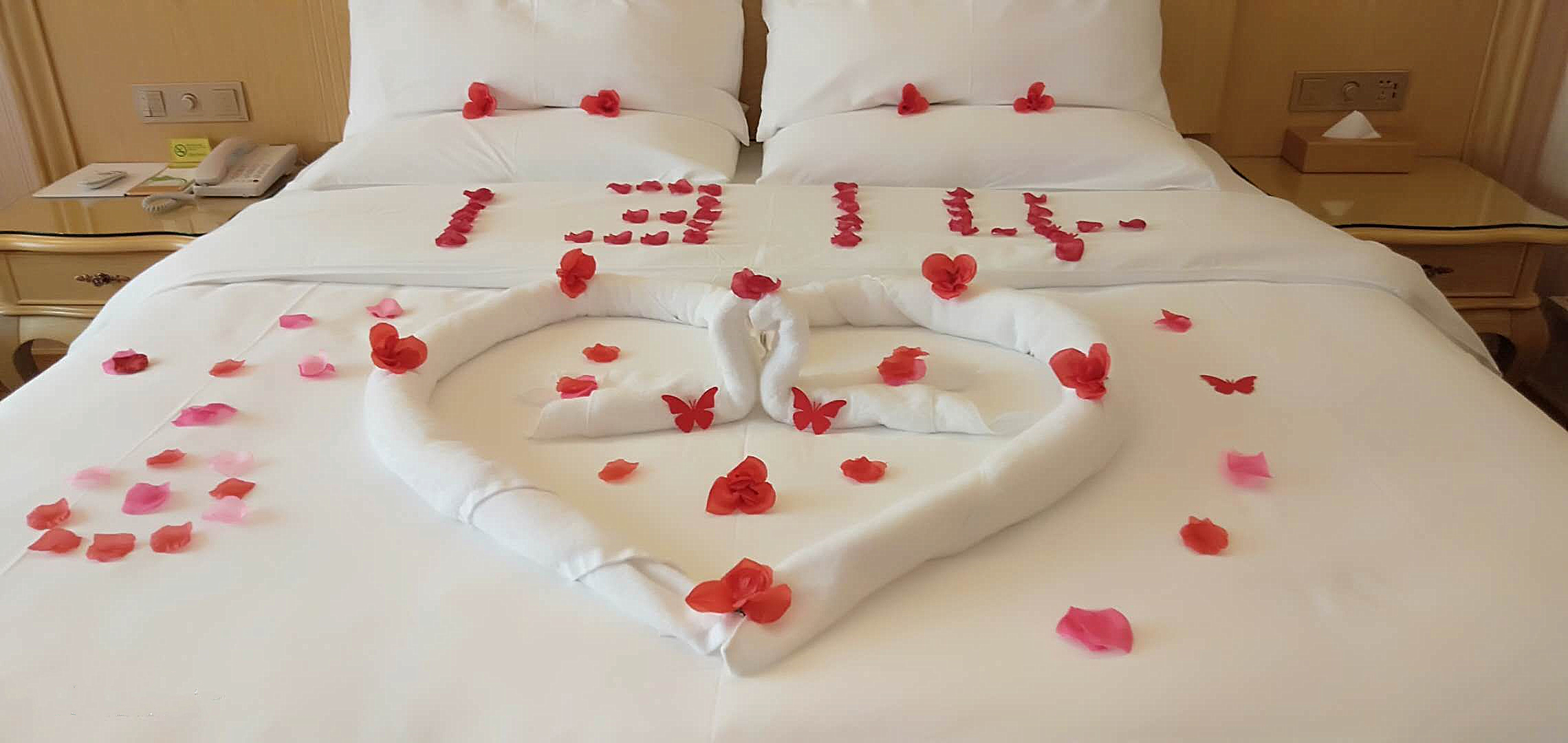 情侣主题房（康莱斯床垫+鹅绒枕）