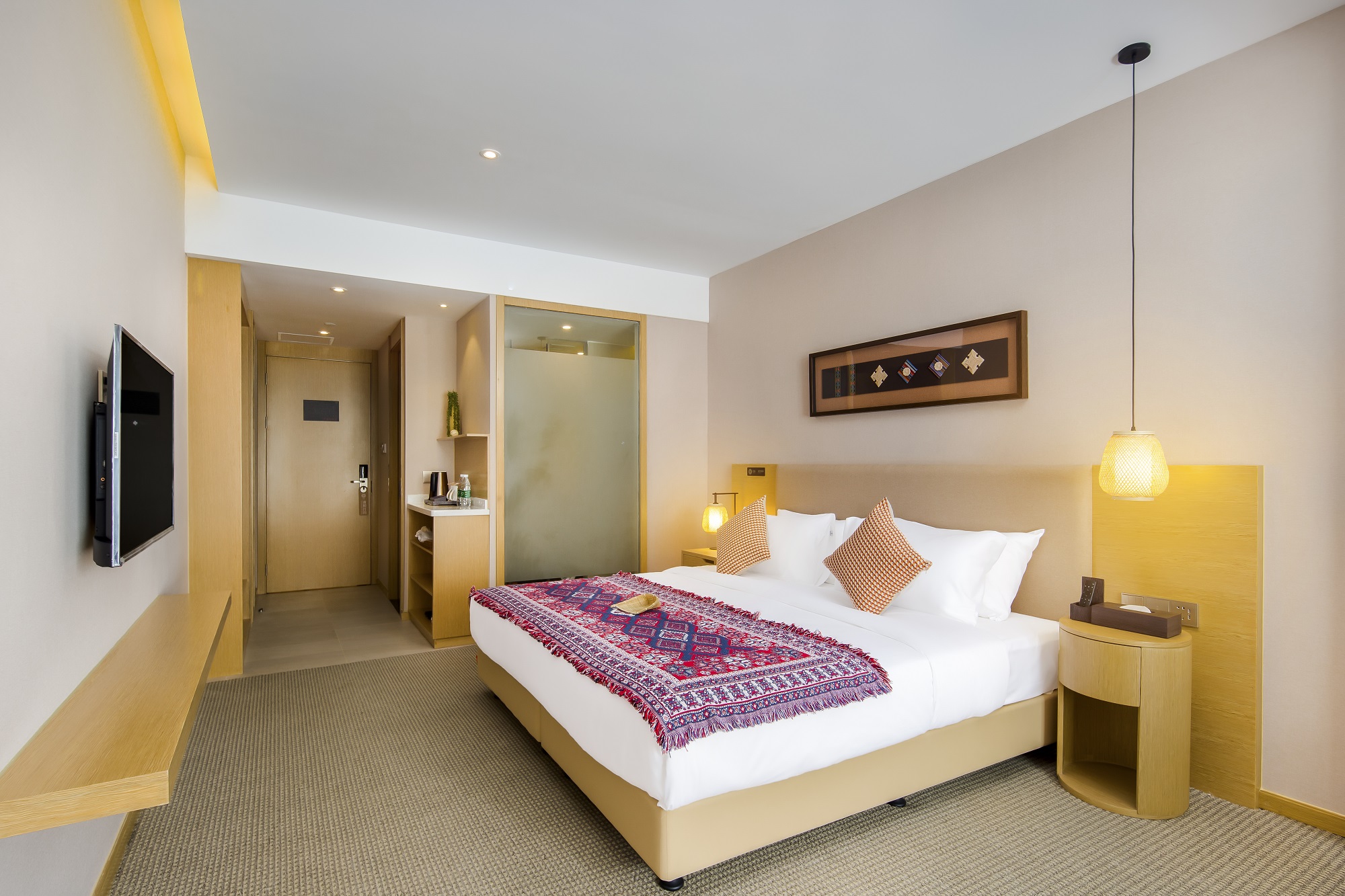 夕沐暖阳大床房