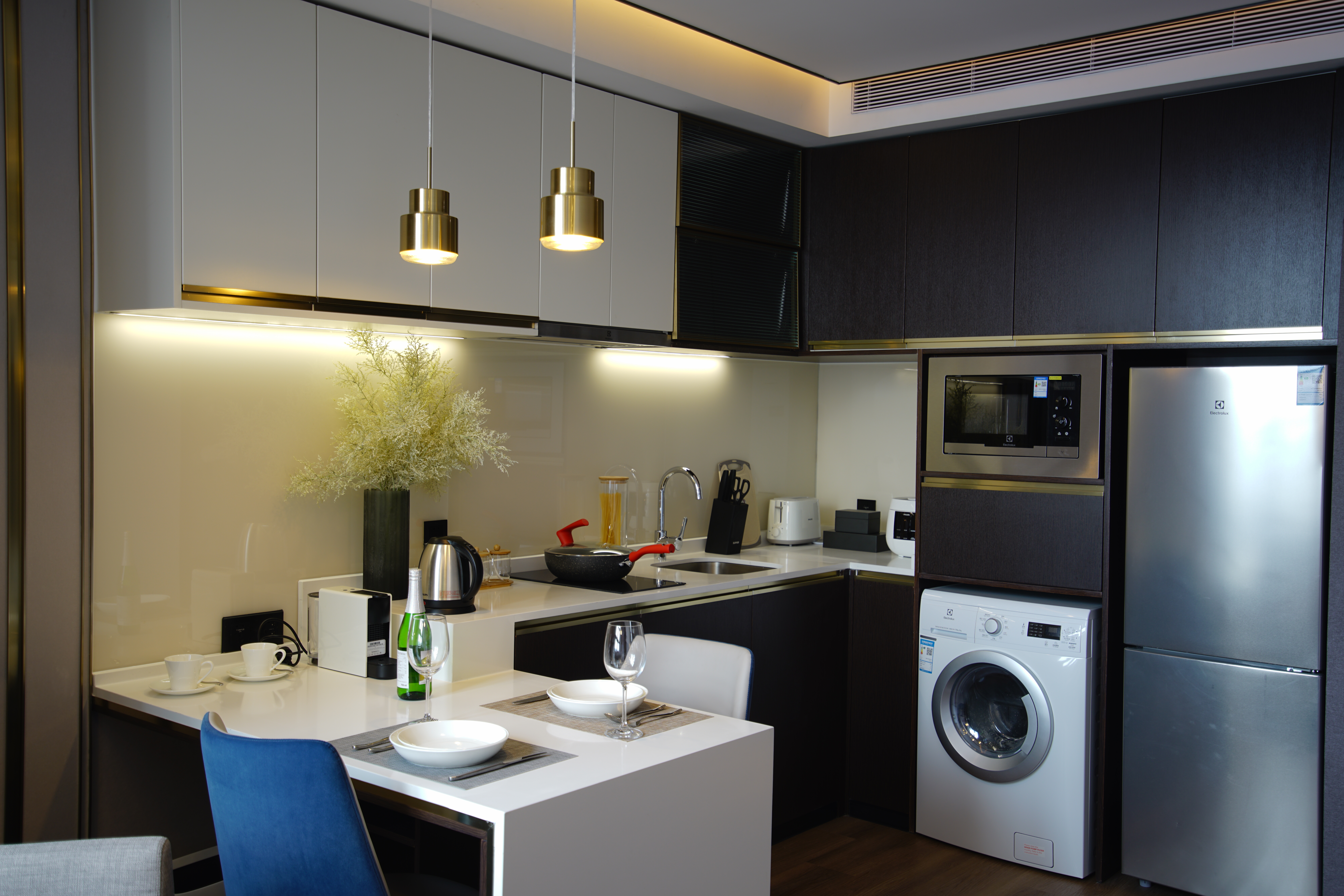 一房豪华套房（洗烘机+冰箱+厨房+微波炉+可投屏）