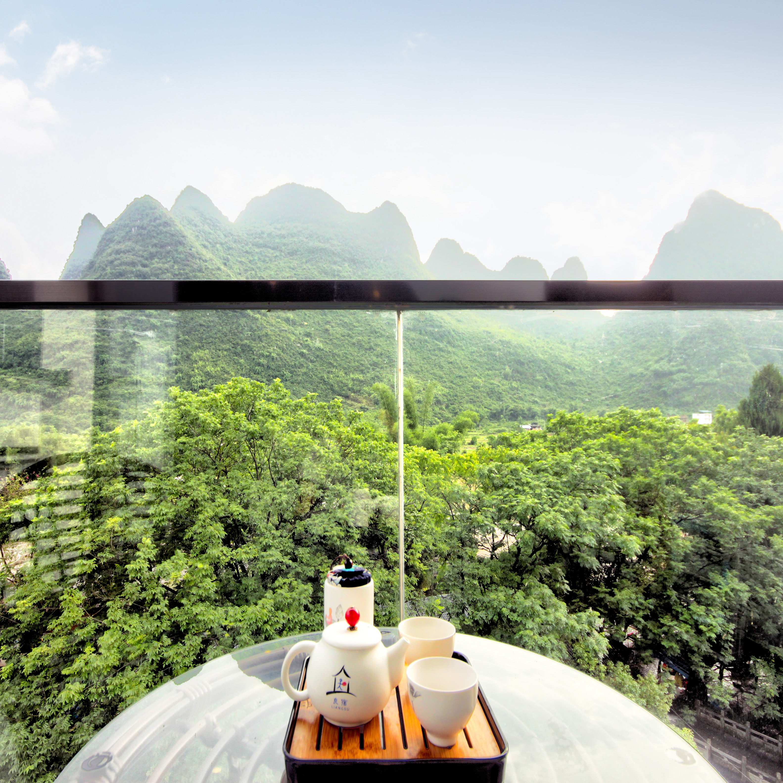 Shanshui Suite With Scenic Balcony And Scenic Round Tub