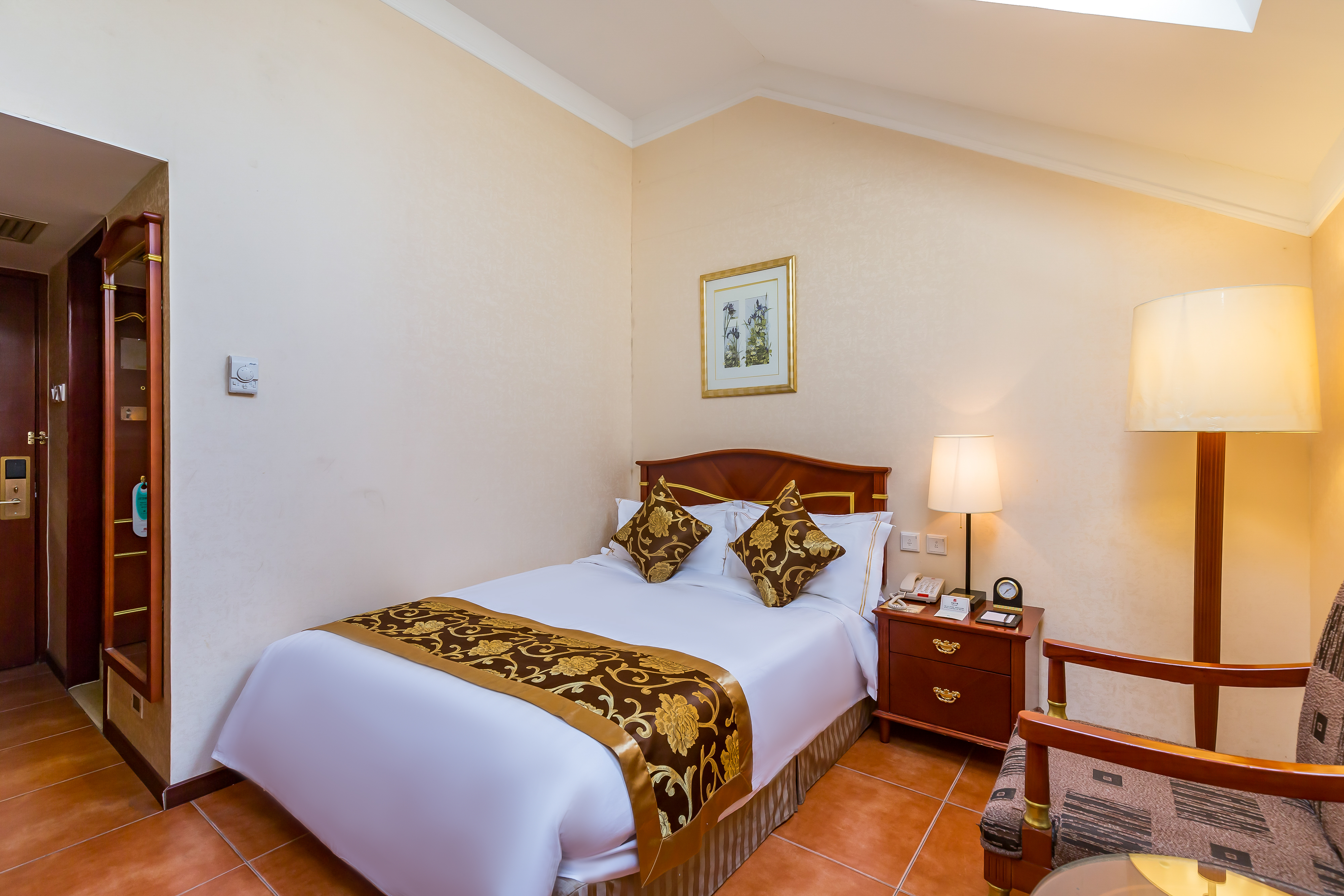 欧式斜顶天窗房