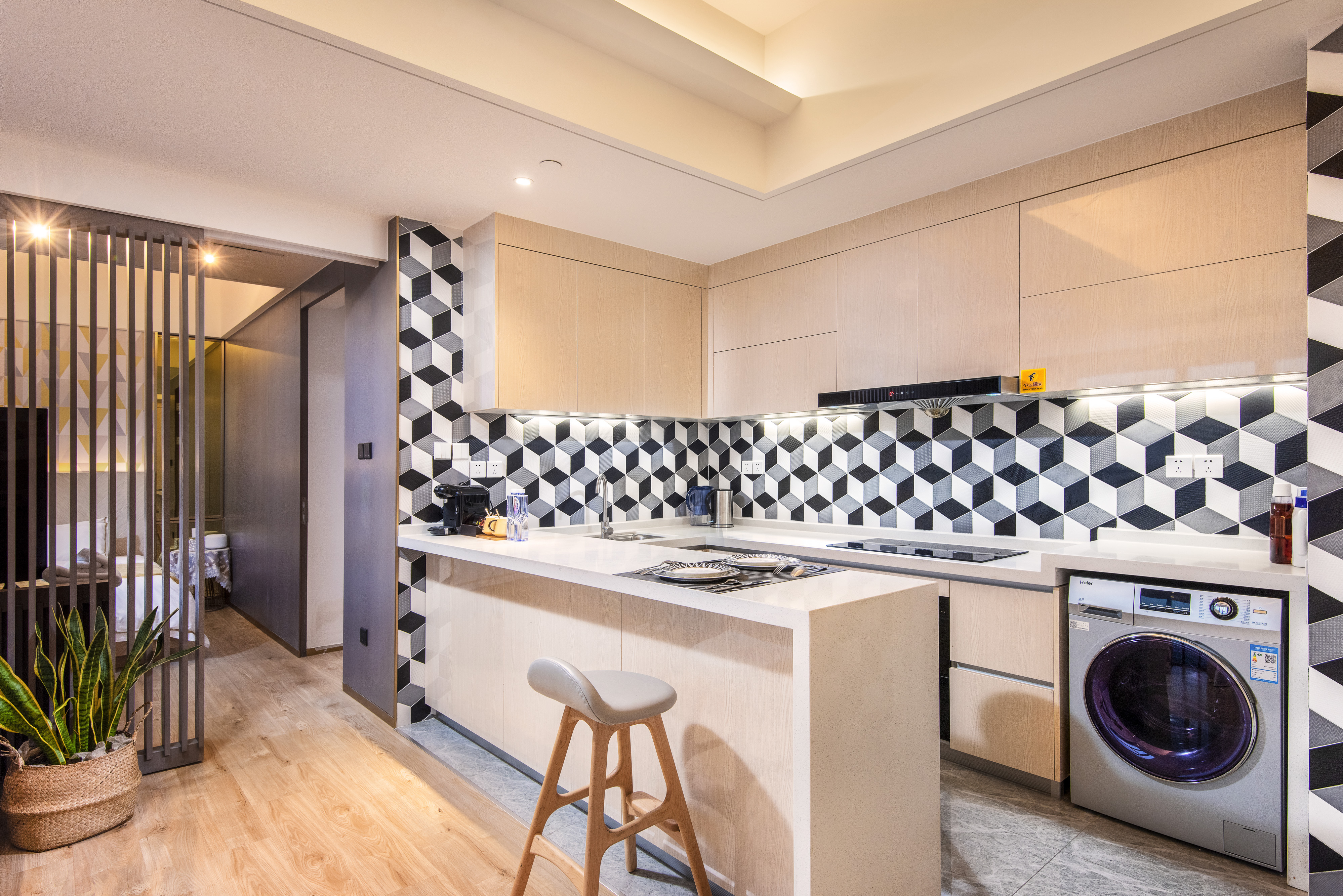 博睿行政套房（洗衣机+熨衣设备+咖啡机）