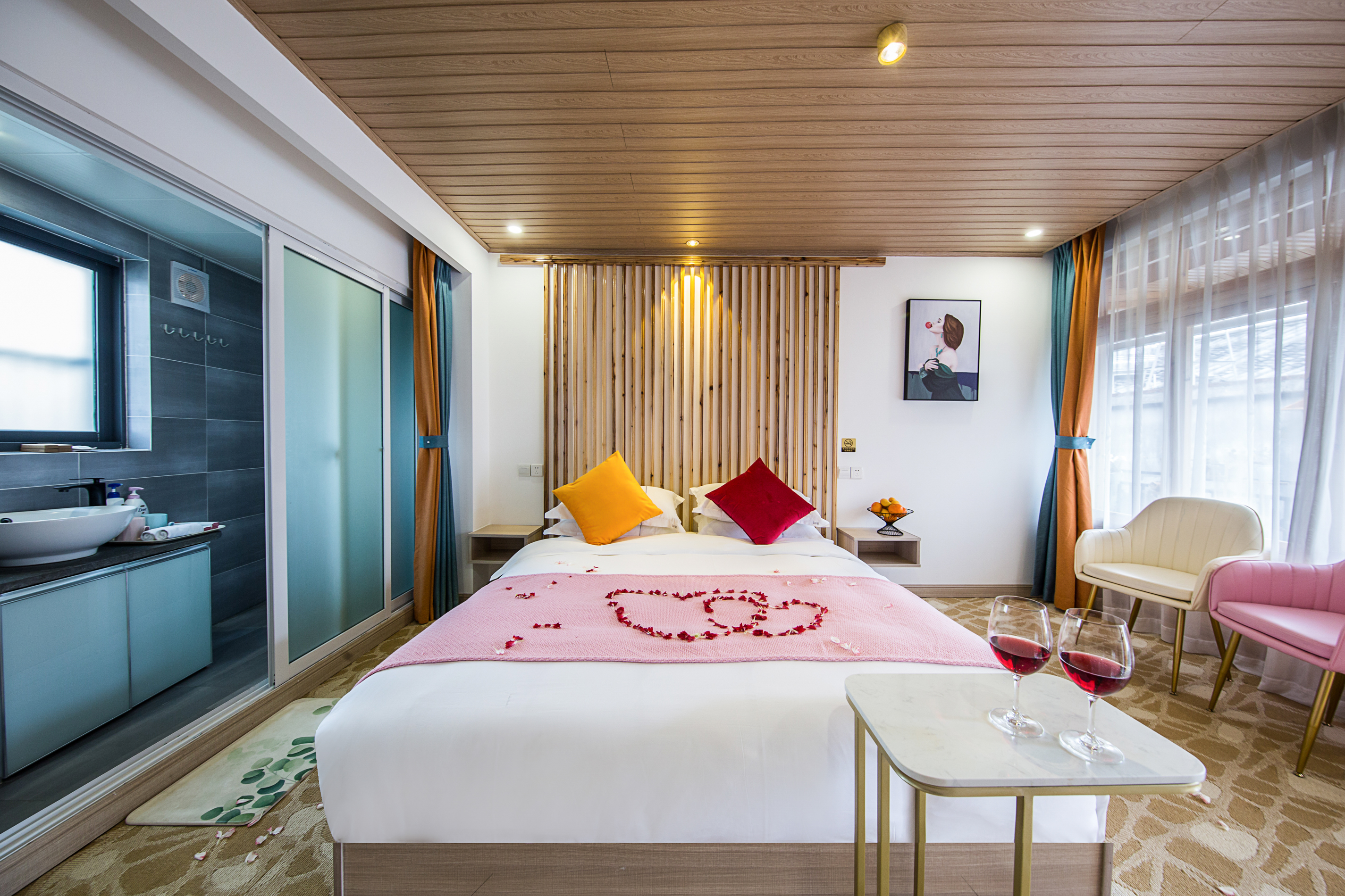 Yilan Xiao Zhu Cozy Double Bed Room