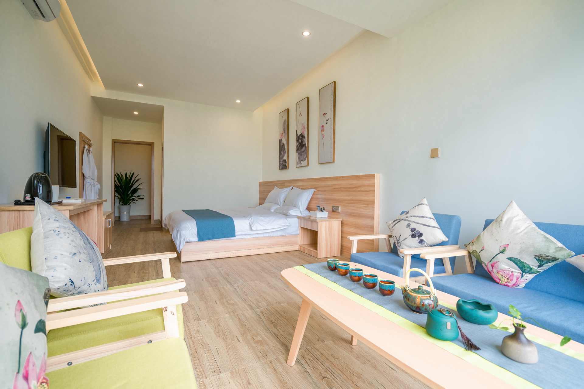 阳光田园两室两衞套房