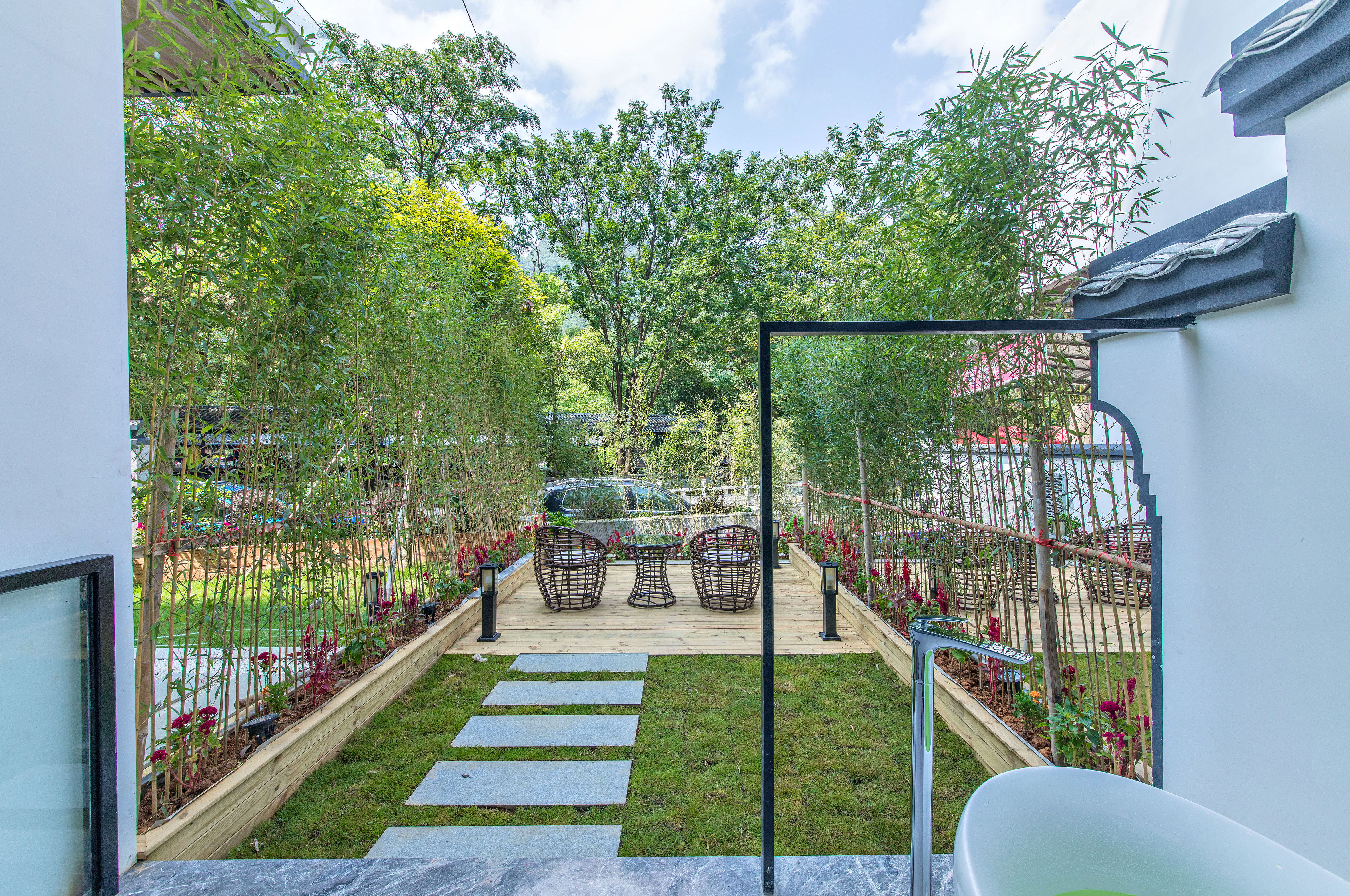 Courtyard Duplex Room With Private Garden, Two Bedrooms And Outdoor Tub