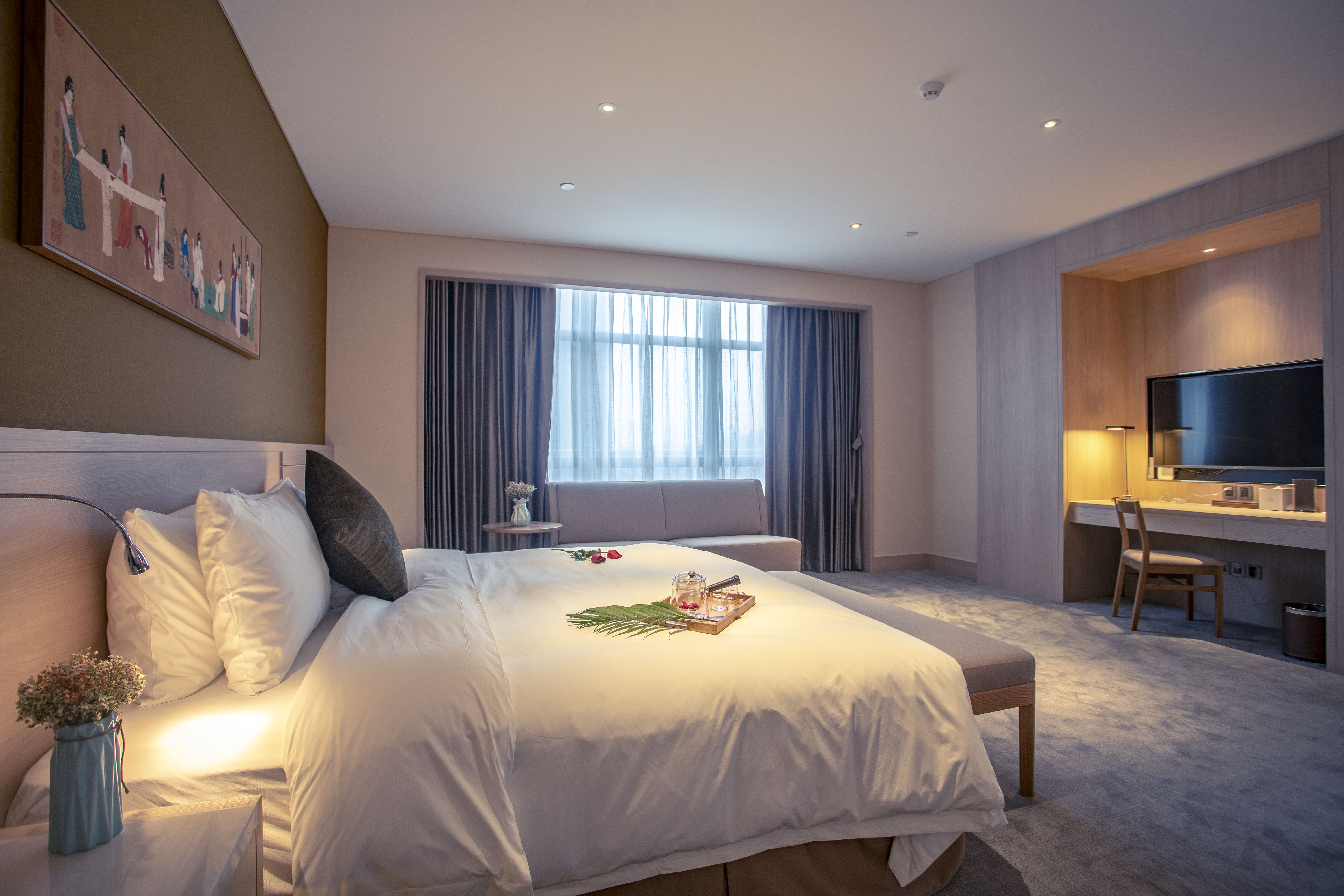 三和园露台套房（超大空间+浴缸+智能马桶）