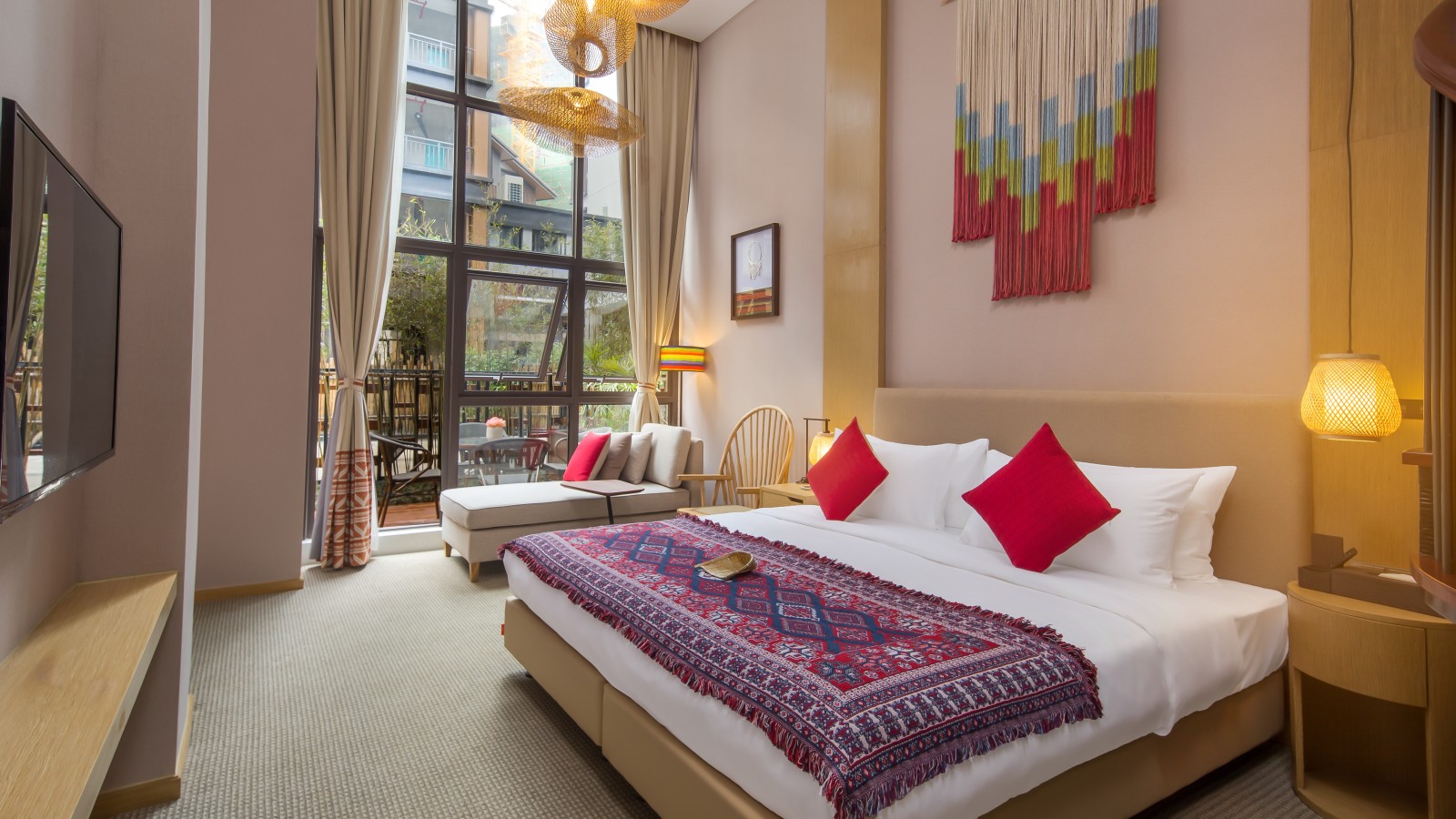 Loft亲子套房【独立庭院+小童书桌】