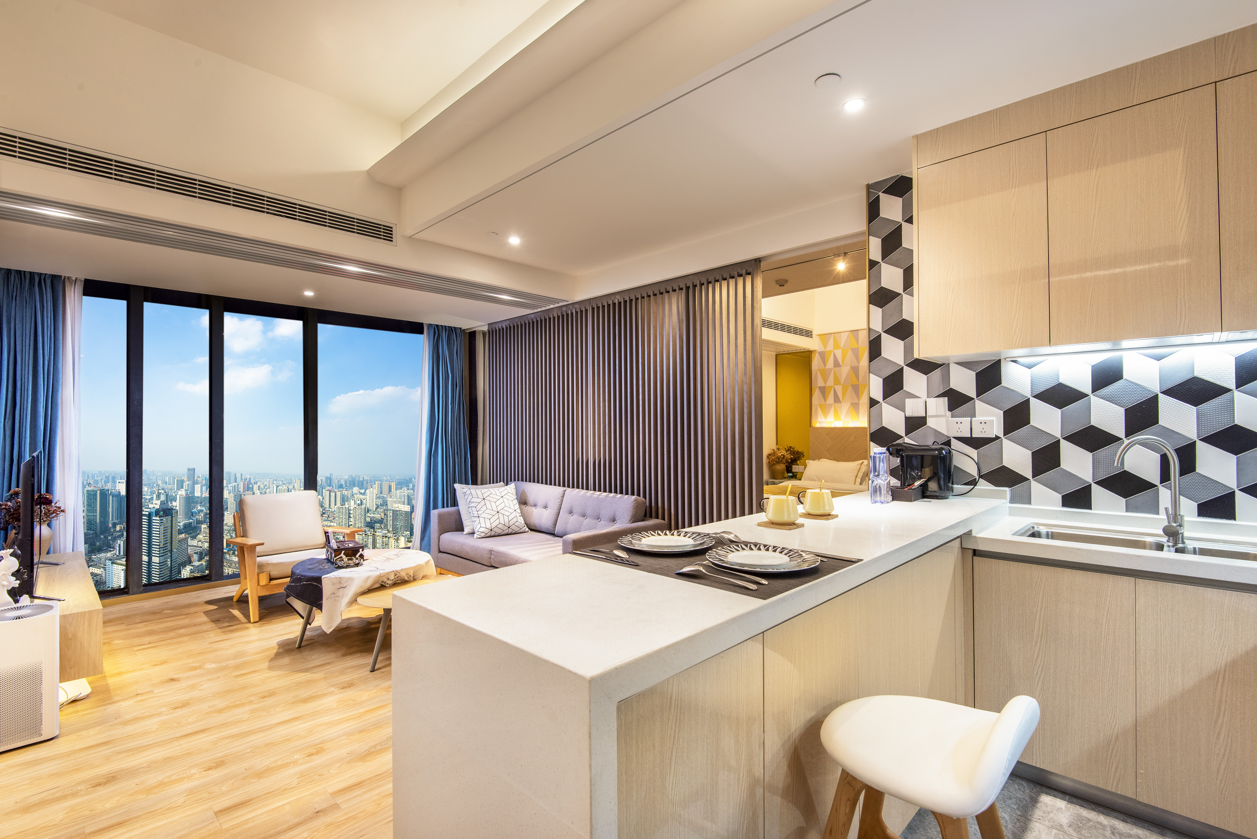 博睿行政套房（洗衣机+熨衣设备+咖啡机）