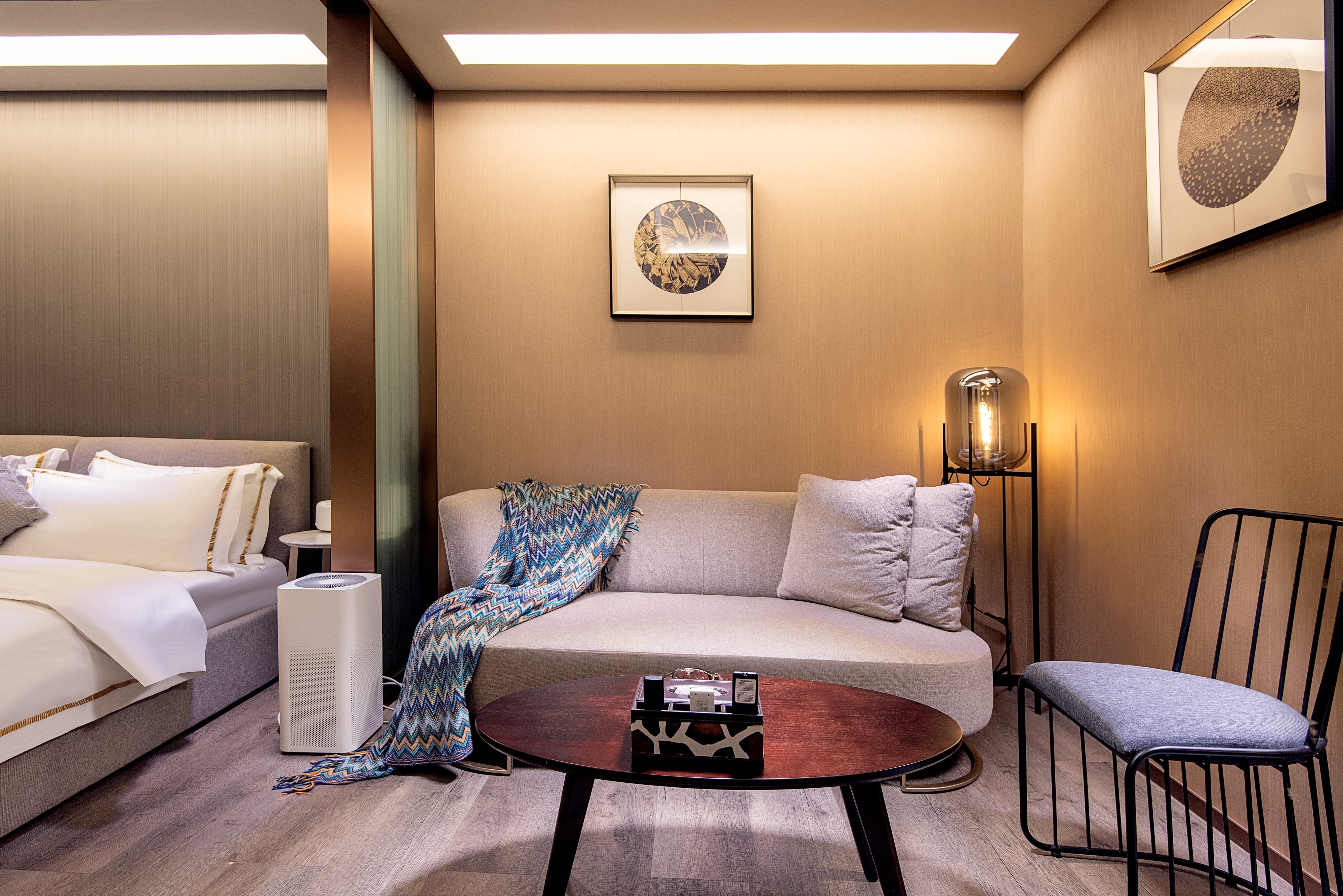 精英商务大床房（洗衣机+熨衣设备+咖啡机）