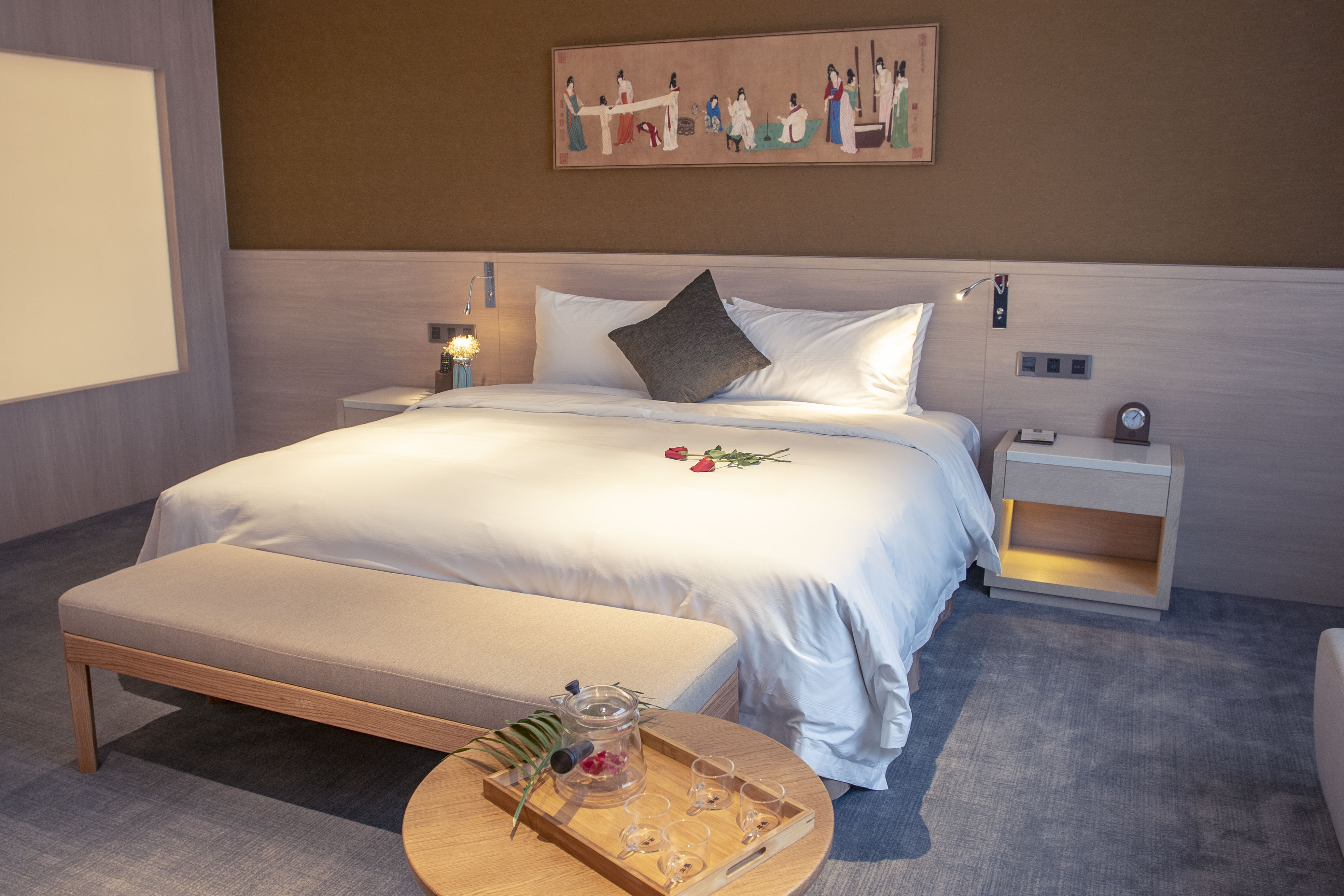 三和园露台套房（超大空间+浴缸+智能马桶）