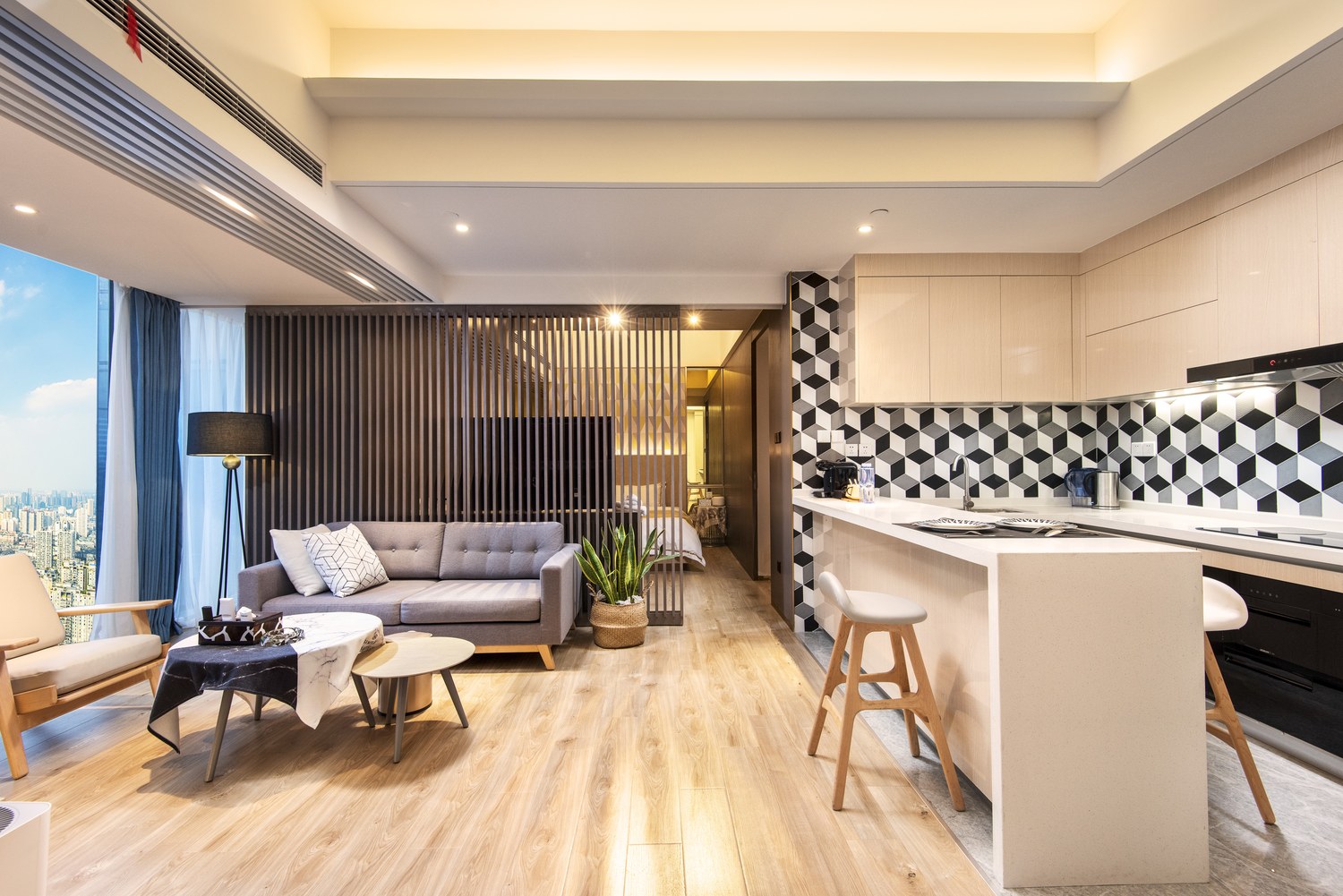 博睿行政套房（洗衣机+熨衣设备+咖啡机）