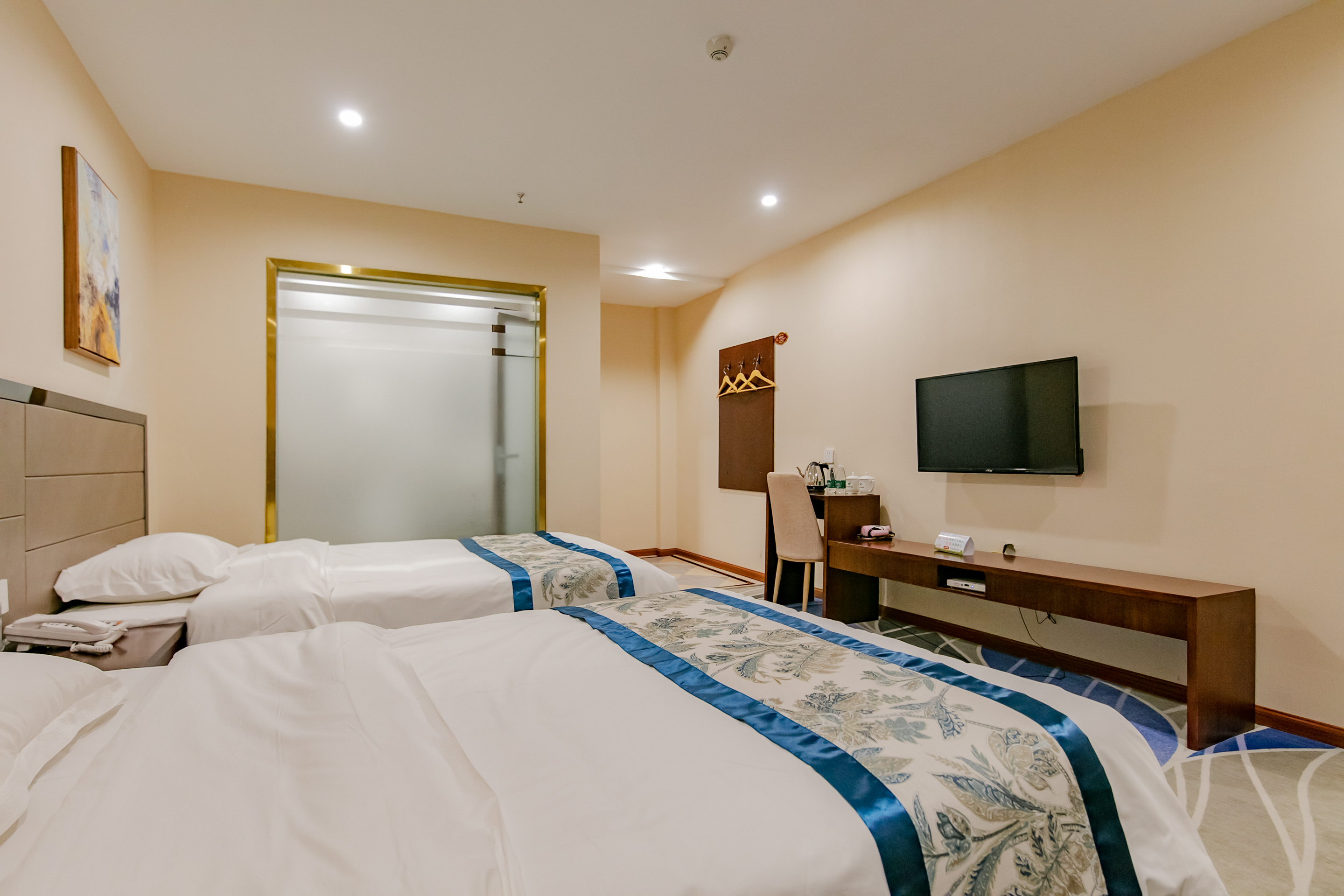 Zigong Hengrui Express Hotel (Zigong Vocational College Branch) Deluxe Room (2 beds)