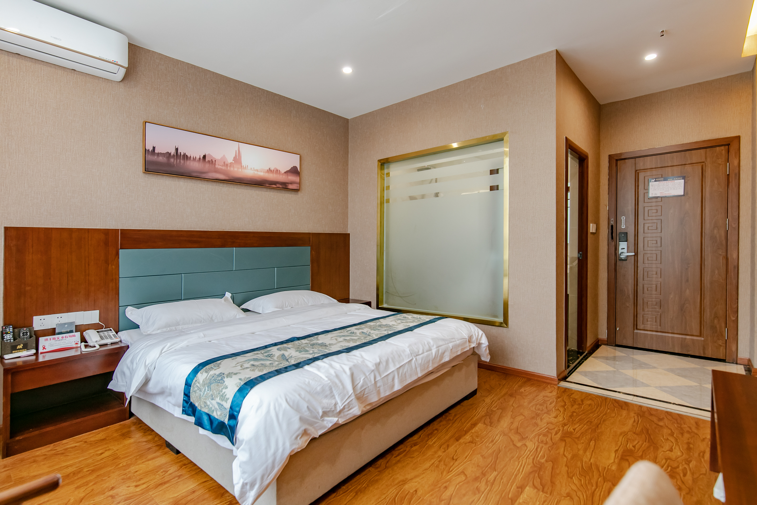 Zigong Hengrui Express Hotel (Zigong Vocational College Branch) Deluxe Smart Double Room