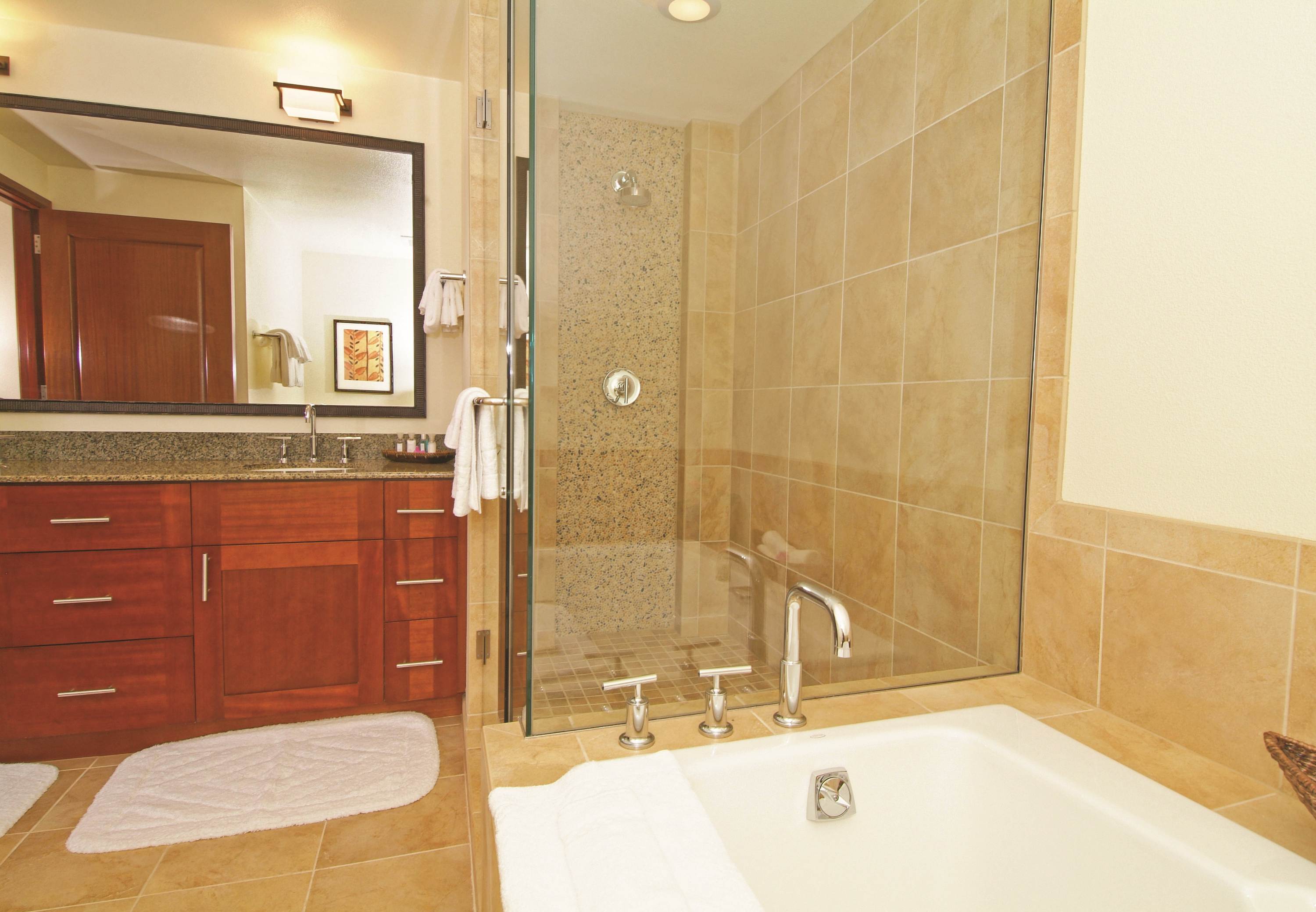 2 卧室别墅， 卧室1:1张特大床 ， 卧室2:1张特大床 ， 梳化床， 海洋景观， 阳台