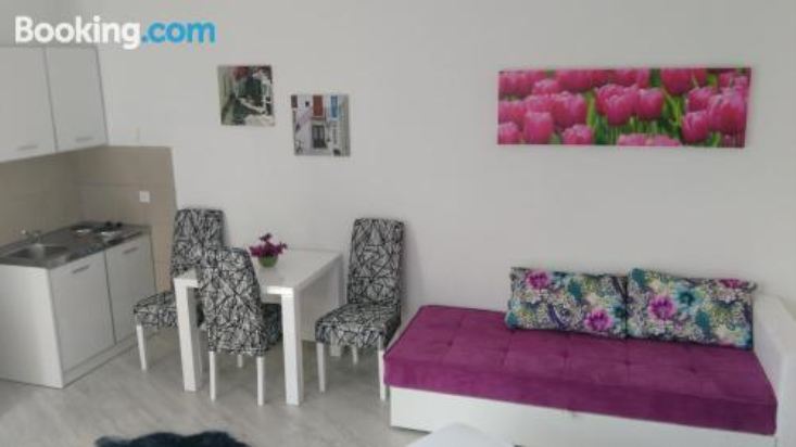 带露台的海景一室公寓