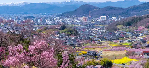 โรงแรมน้ำพุร้อนในจังหวัดฟุกุชิมะ ญี่ปุ่น