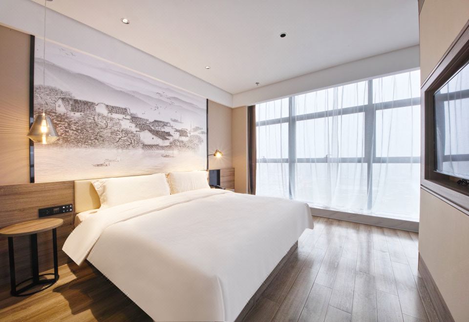 270°城景大床房--智能马桶·乳胶床垫·高品布草