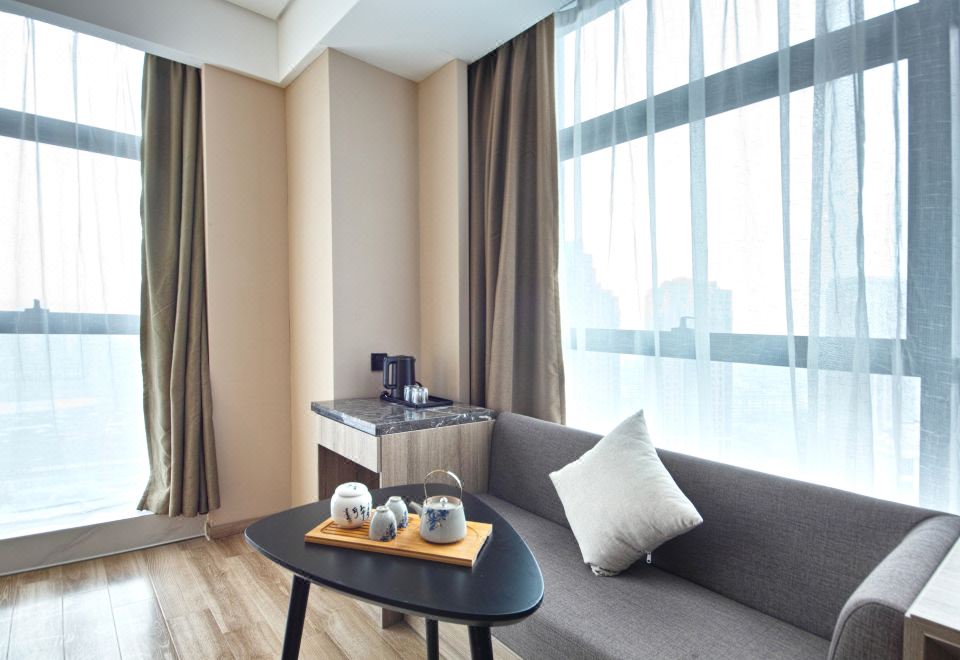 270°城景大床房--智能马桶·乳胶床垫·高品布草