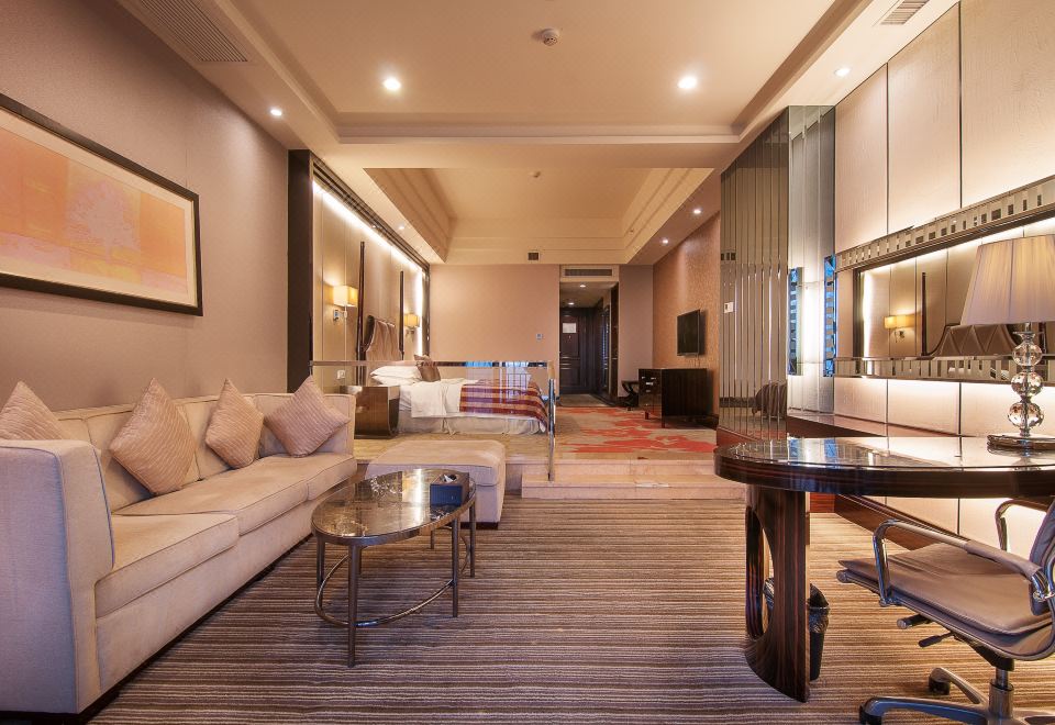 园林大床半套房