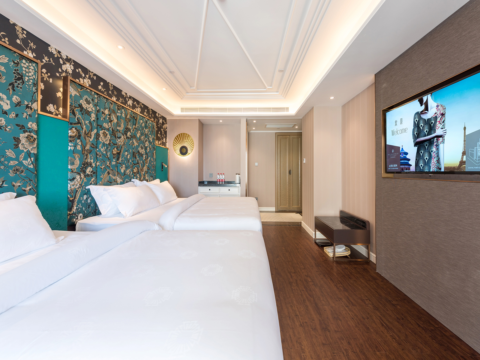 温馨家庭房（清凉小冰箱+空气净化器+零压舒眠床垫）