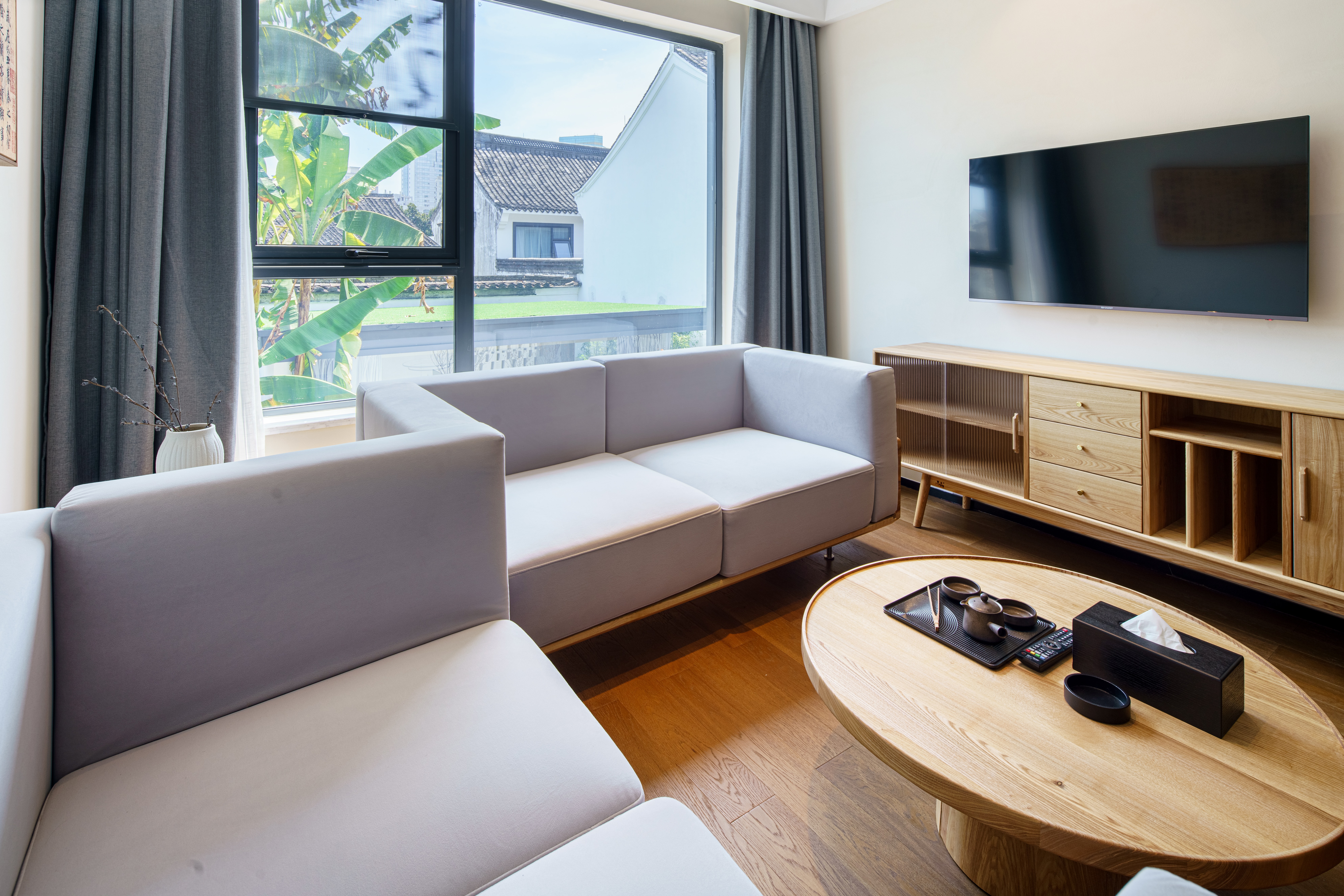 三闲集-露台观景套房（泡泡浴缸+落地窗+高端洗护）