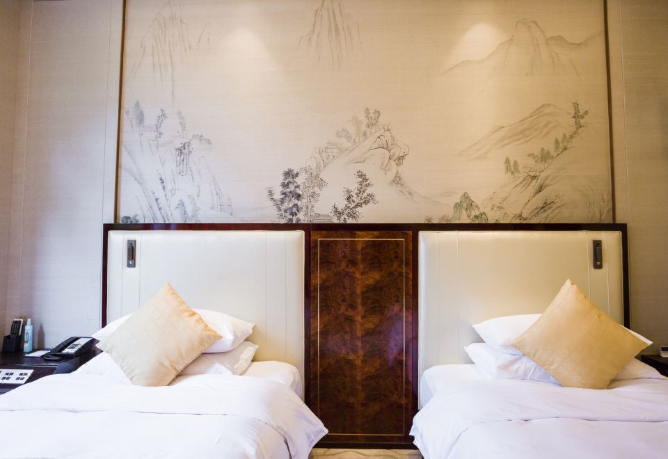 私密庭院双床房