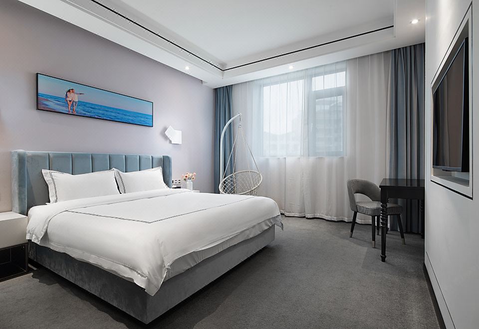 海棠经典雅致房（慕思床垫+小米可投屏电视+私家花园）