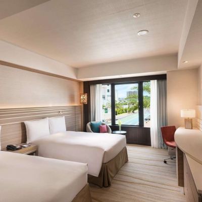 城景特大床或雙床房 沖繩北谷希爾頓逸林度假村優惠