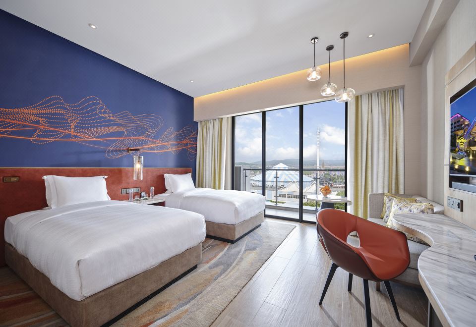 高層經典雙床房