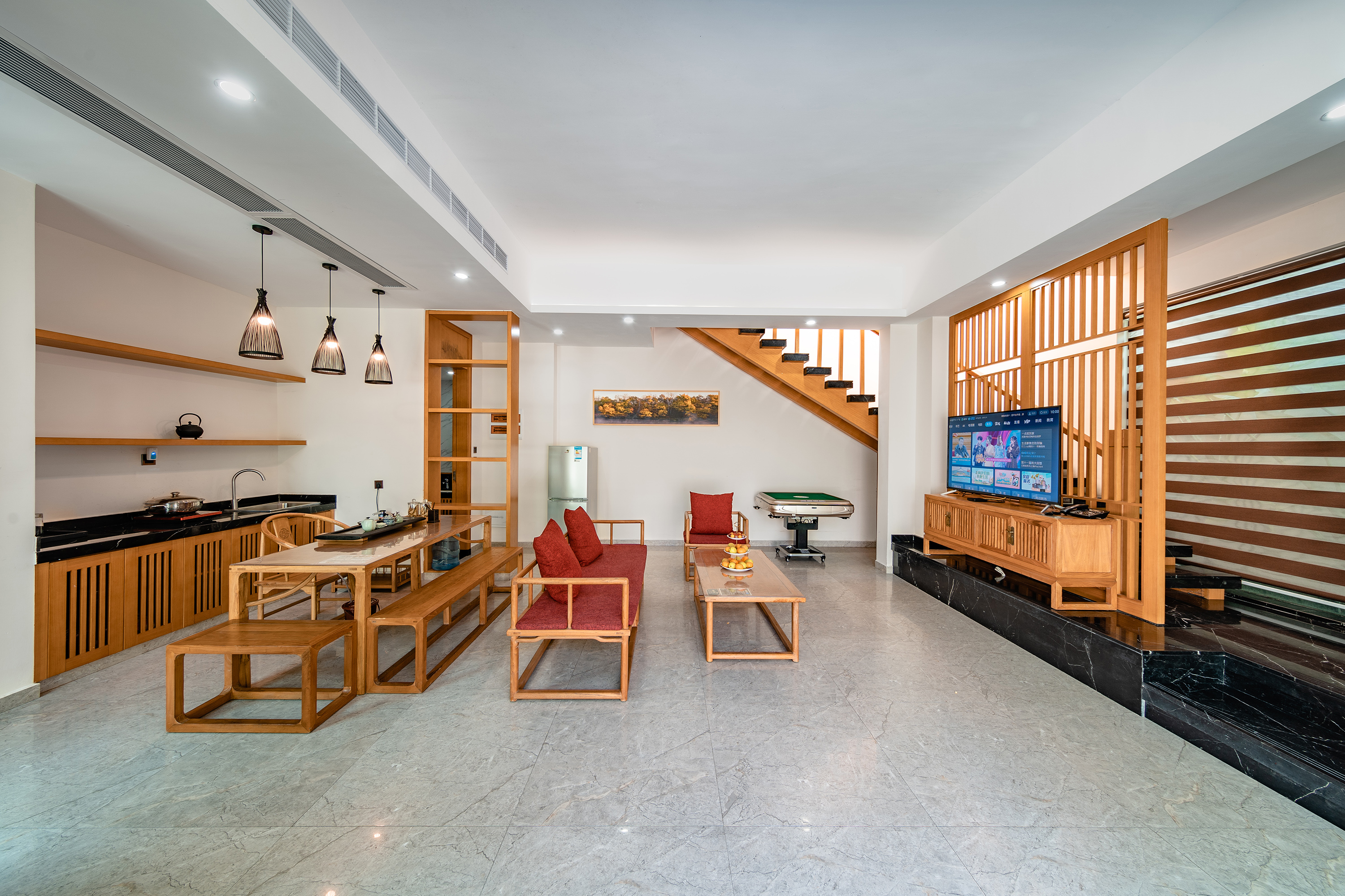 豪华六房泳池别墅（ 麻将机）