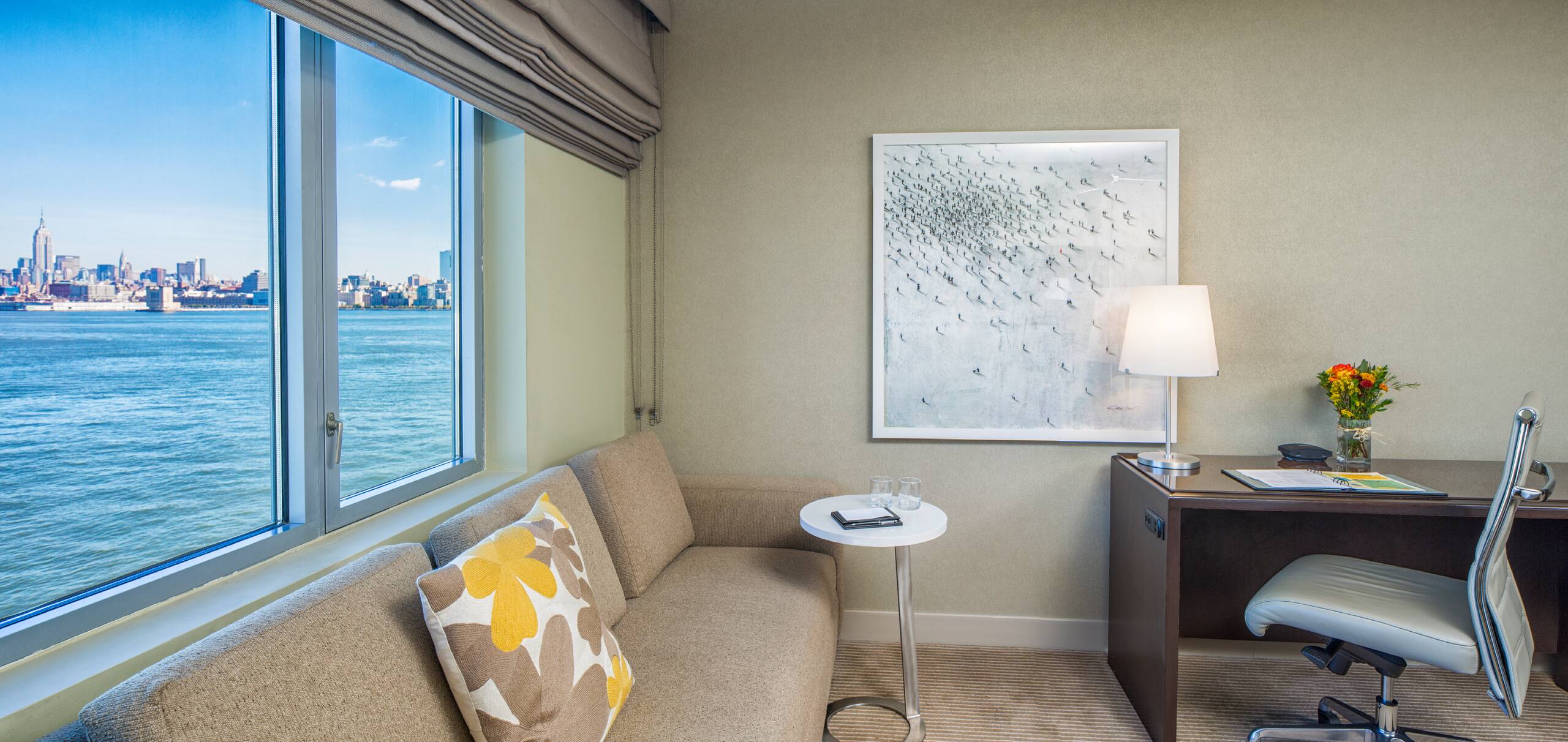 河景两张双人床房