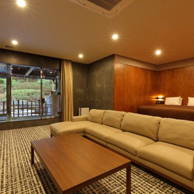 豪華大床房312（帶室內銀泉溫泉） 有馬溫泉 竹取亭丸山溫泉旅館優惠