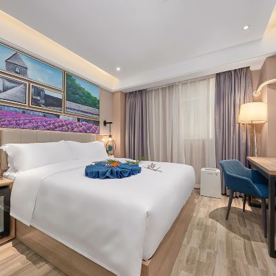 新享大床房（定製舒眠零壓床墊+一級親膚布草+雙層隔音門窗） 新月集（廣州新白雲國際機場直營店）優惠